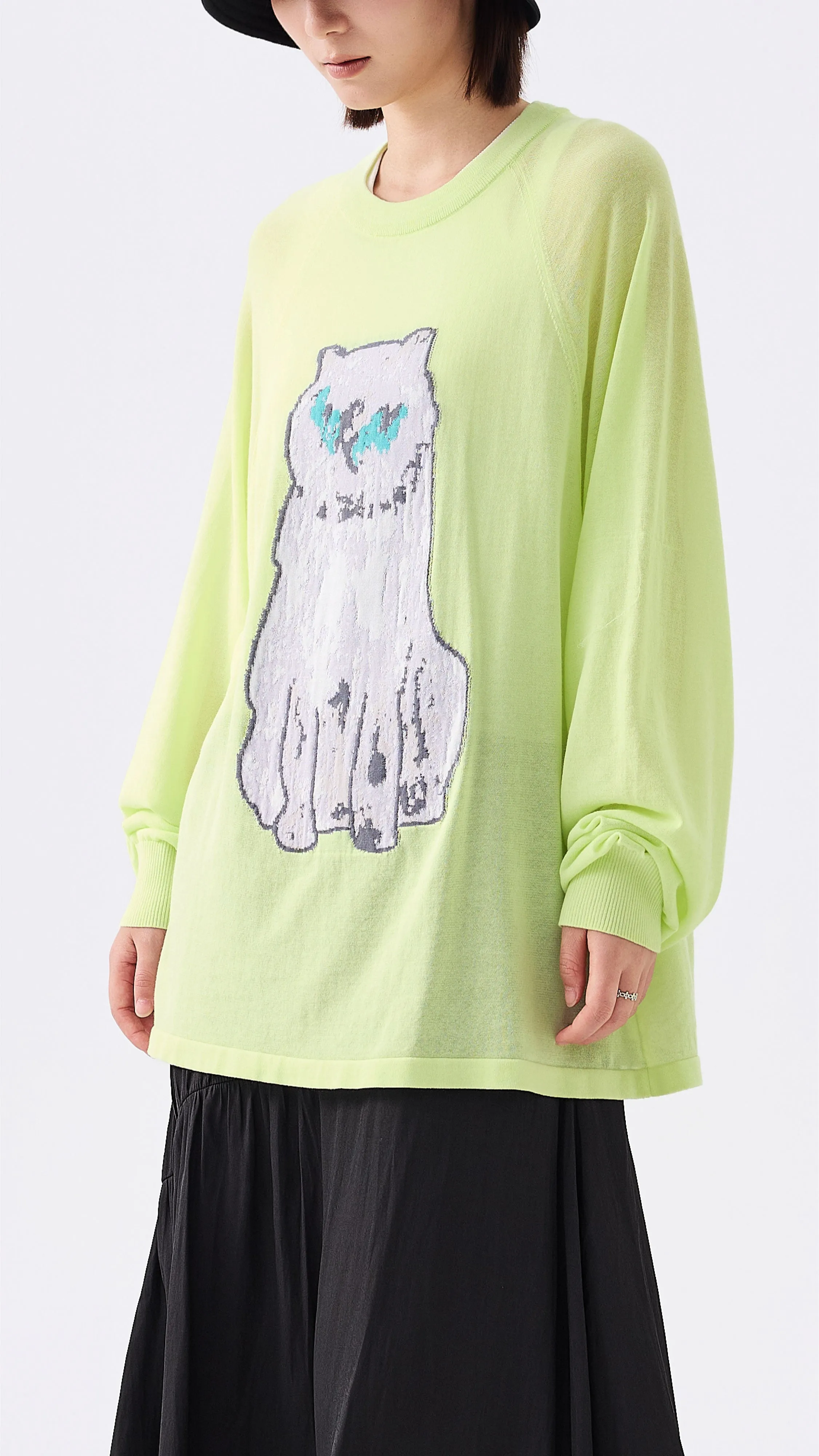 Mythical Animal Graphic Sweater sold by INITIAL Fashion product image thumbnail 2