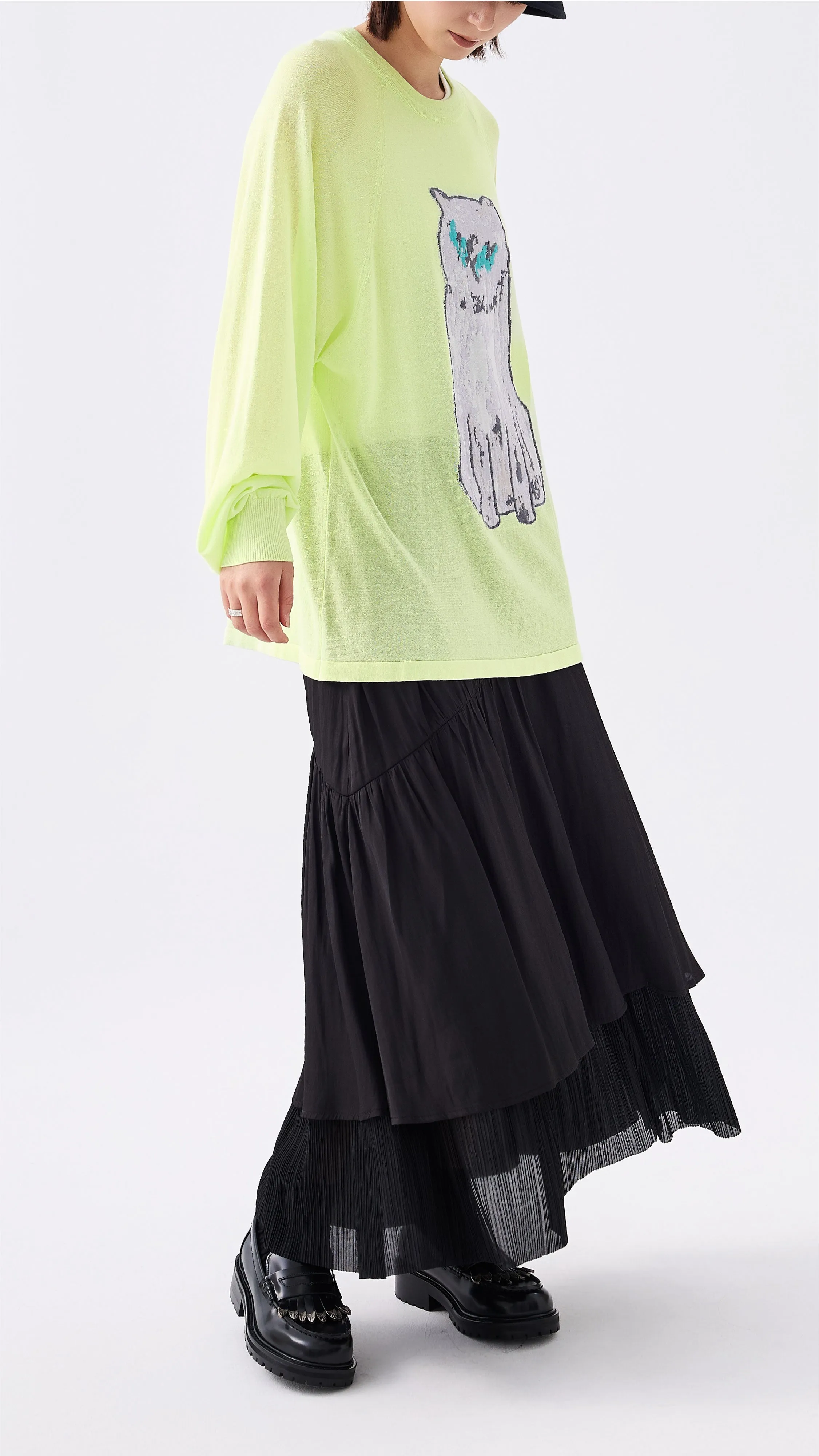 Mythical Animal Graphic Sweater sold by INITIAL Fashion product image thumbnail 5