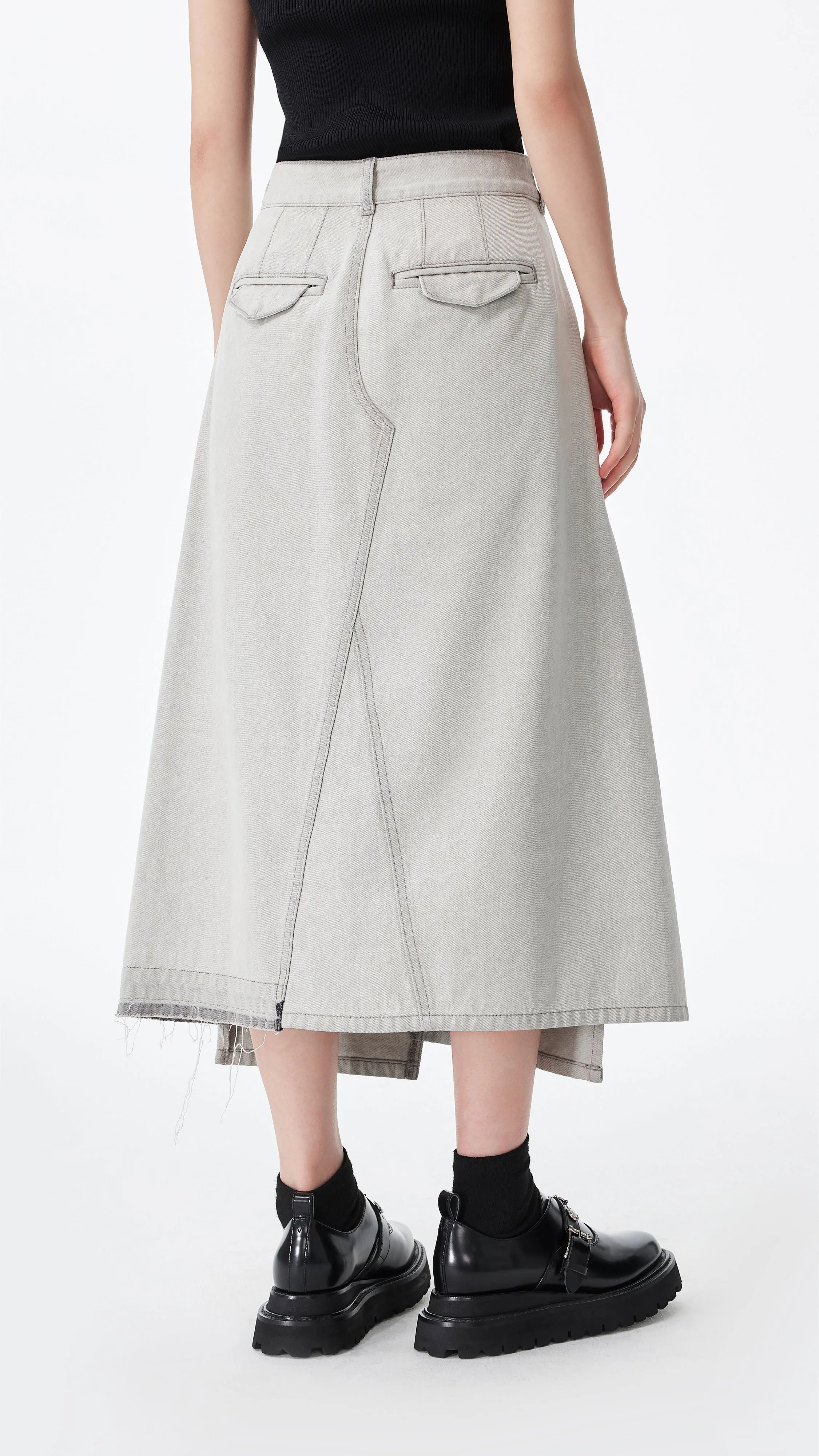 Rebuilt Cowboy Skirt sold by INITIAL Fashion product image thumbnail 3