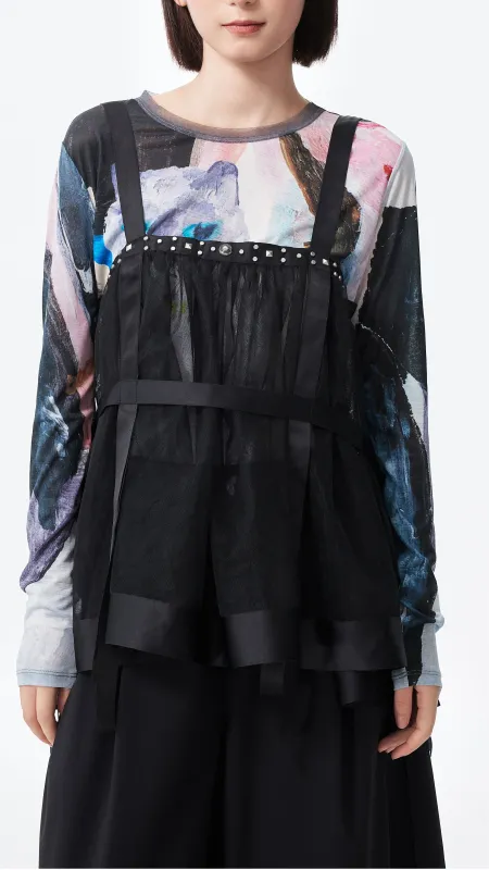Tulle Vest sold by INITIAL Fashion