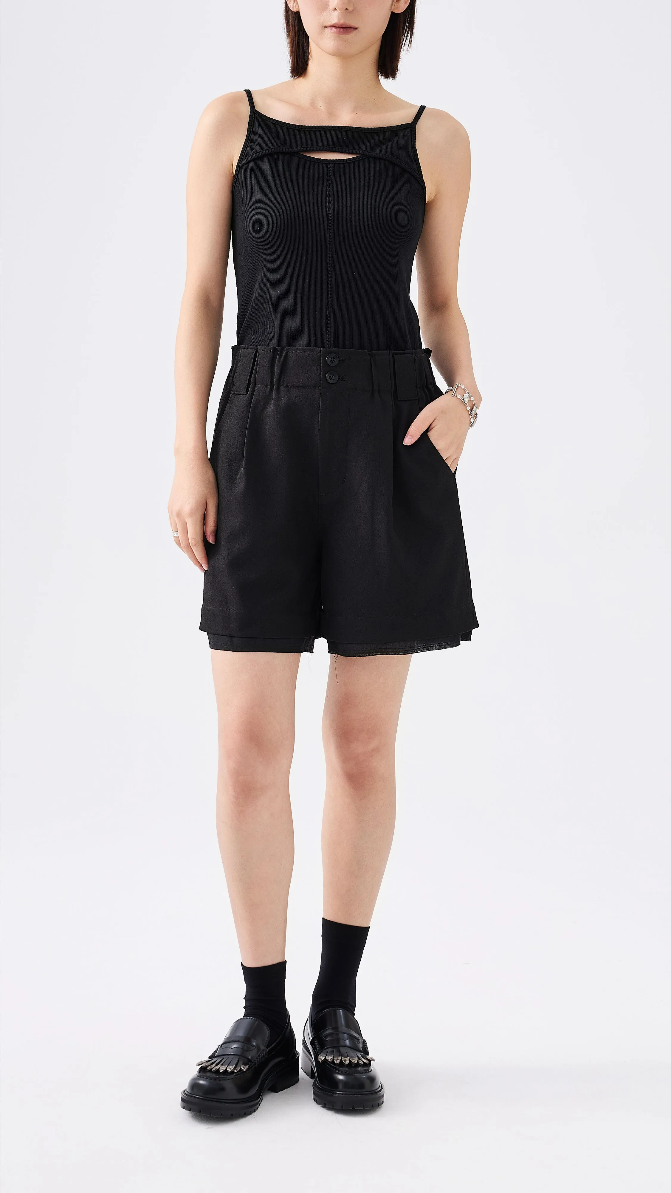 Cut Out Tanktop sold by INITIAL Fashion product image thumbnail 4