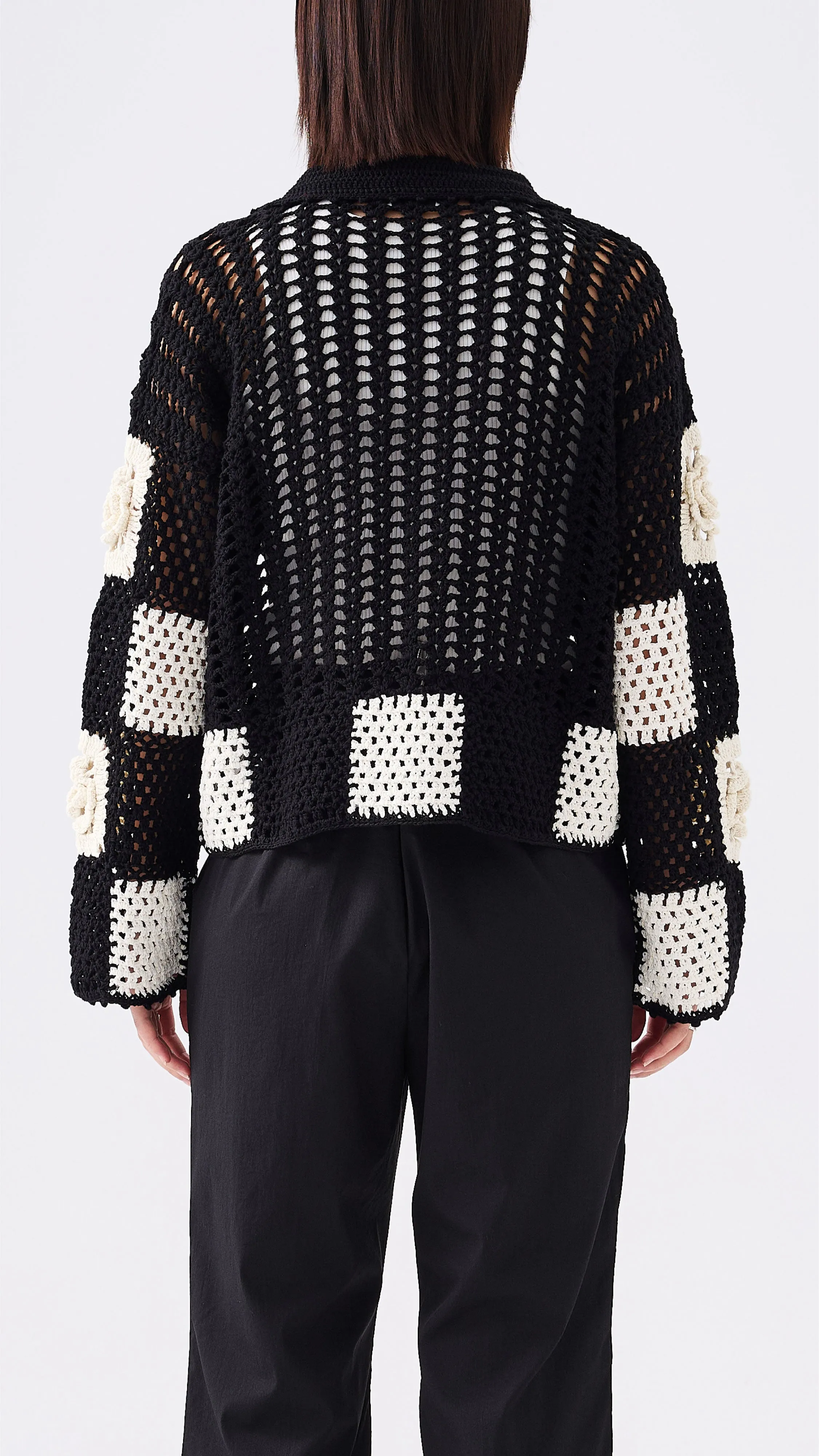 3D Crochet Sweater sold by INITIAL Fashion product image thumbnail 3