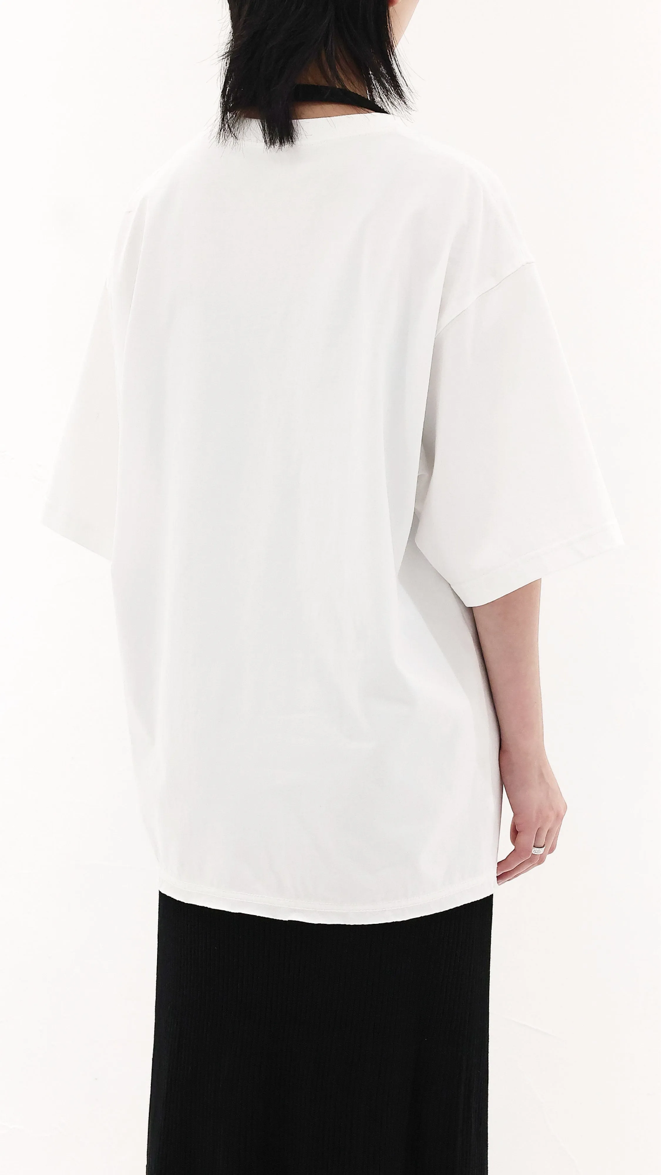 INITIAL x Little Thunder Oversize Washed Print-Tee sold by INITIAL Fashion product image thumbnail 3