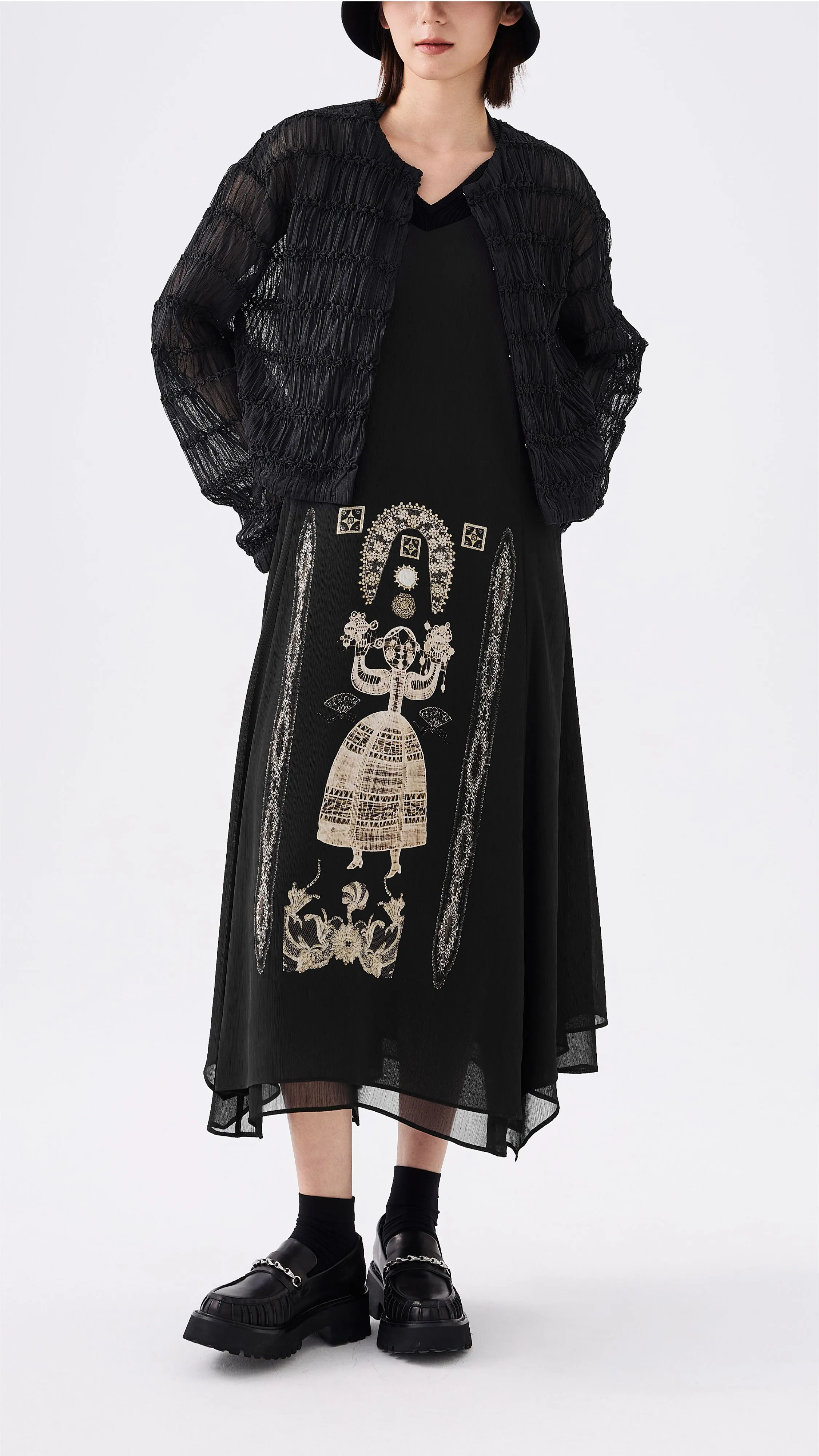 Pattern Dress sold by INITIAL Fashion product image thumbnail 5