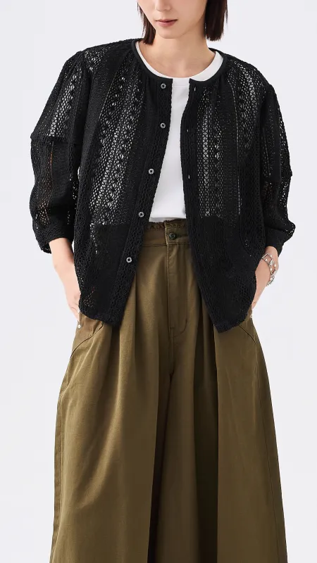 Doll Sleeves Lace Jacket sold by INITIAL Fashion
