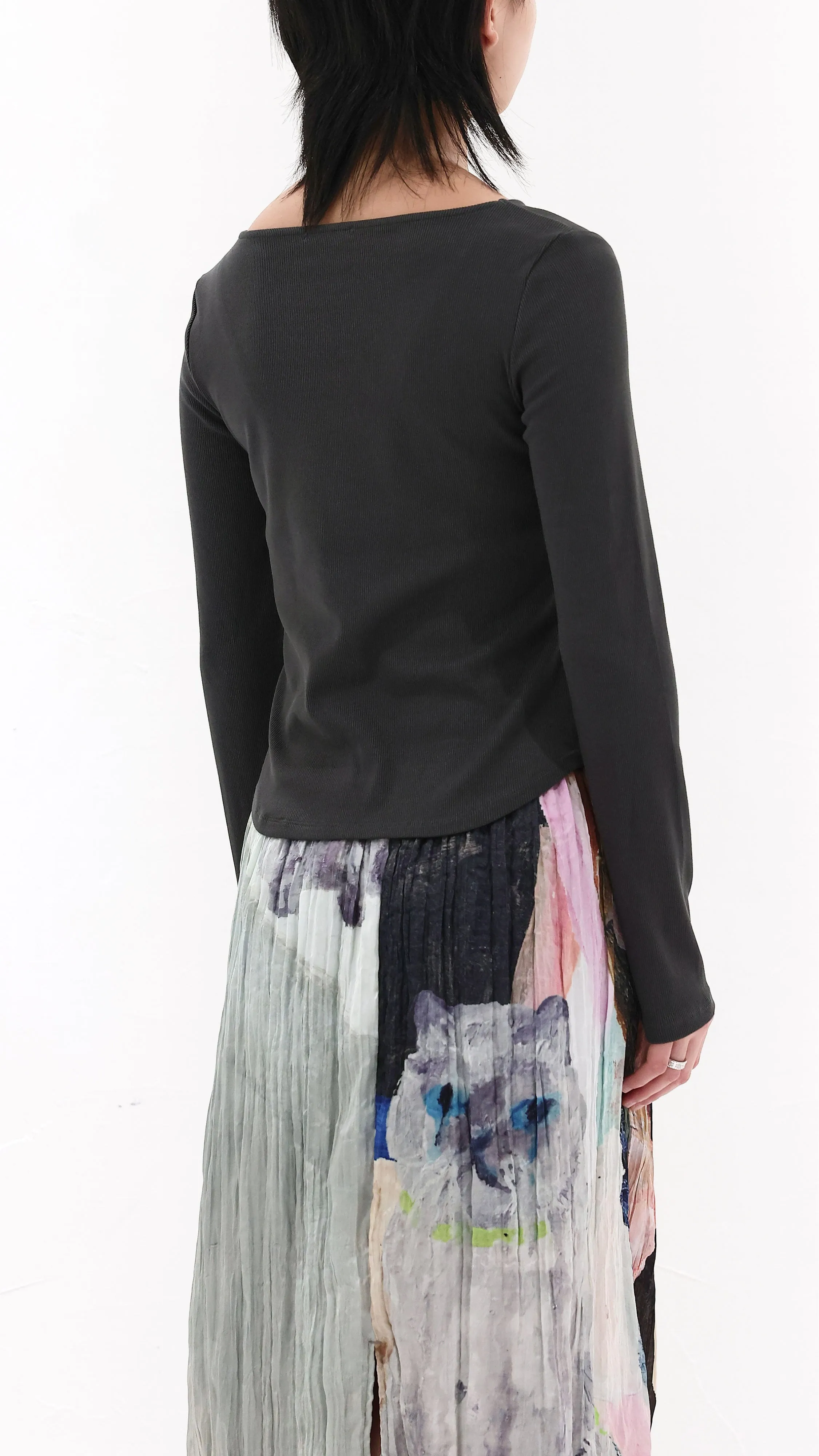 Boatneck Jersey Top sold by INITIAL Fashion product image thumbnail 3