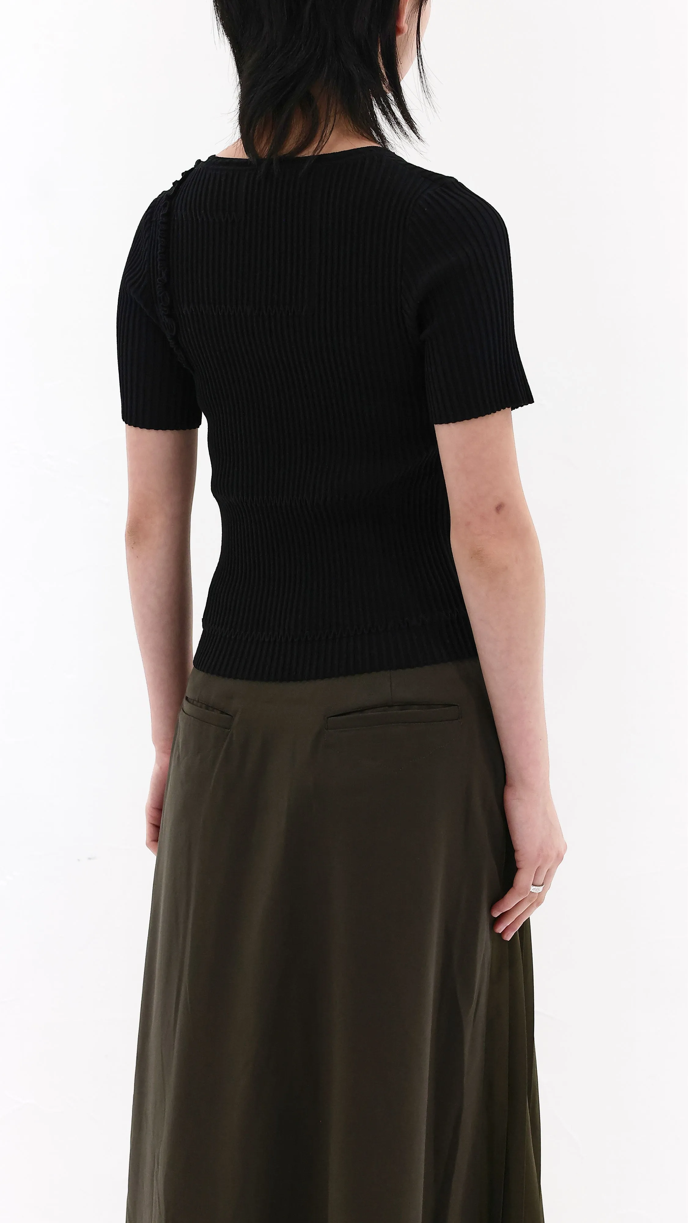 Basic Short Sleeves Sweater sold by INITIAL Fashion product image thumbnail 3