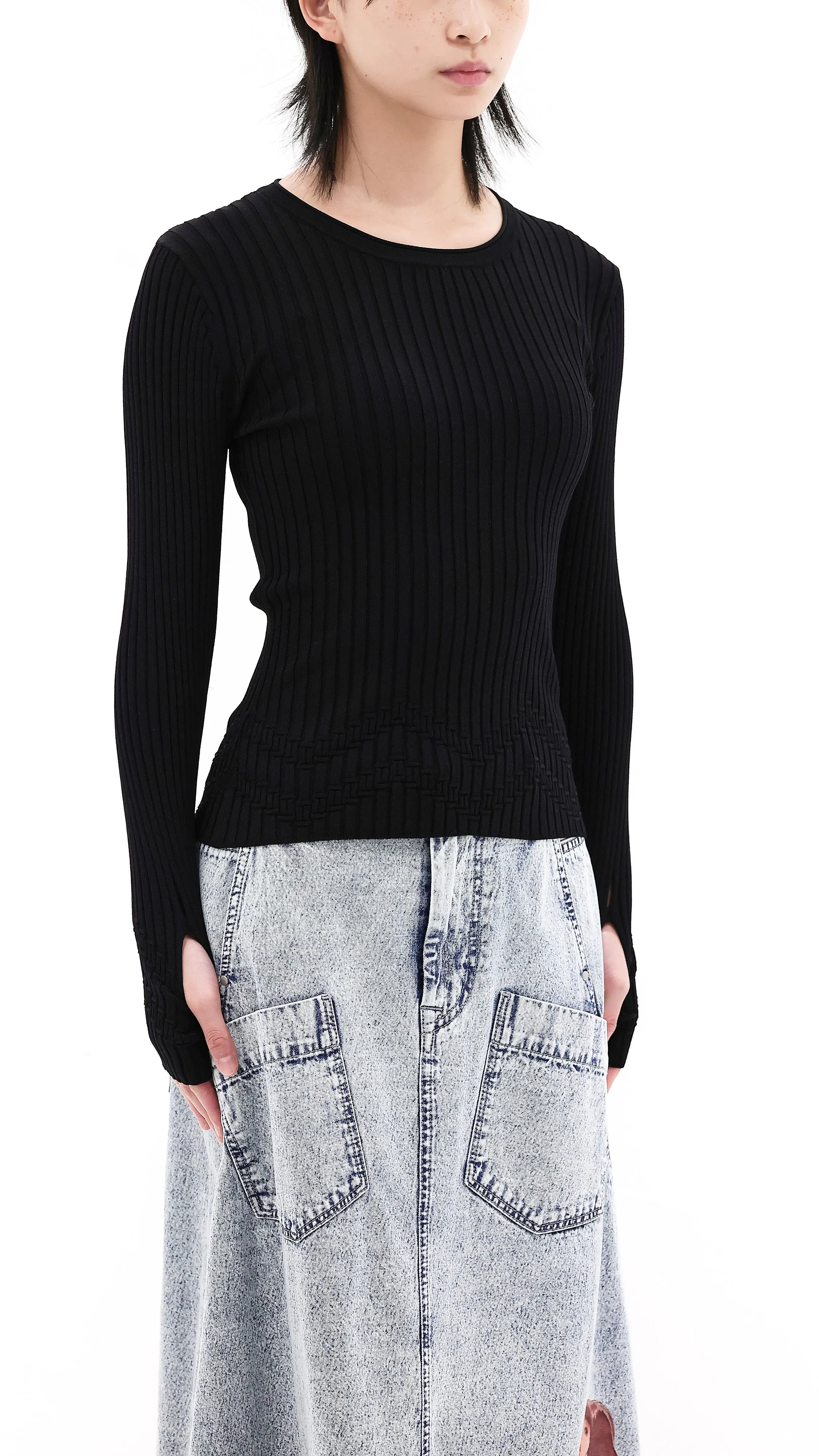 Fancy Knit Pullover sold by INITIAL Fashion product image thumbnail 2