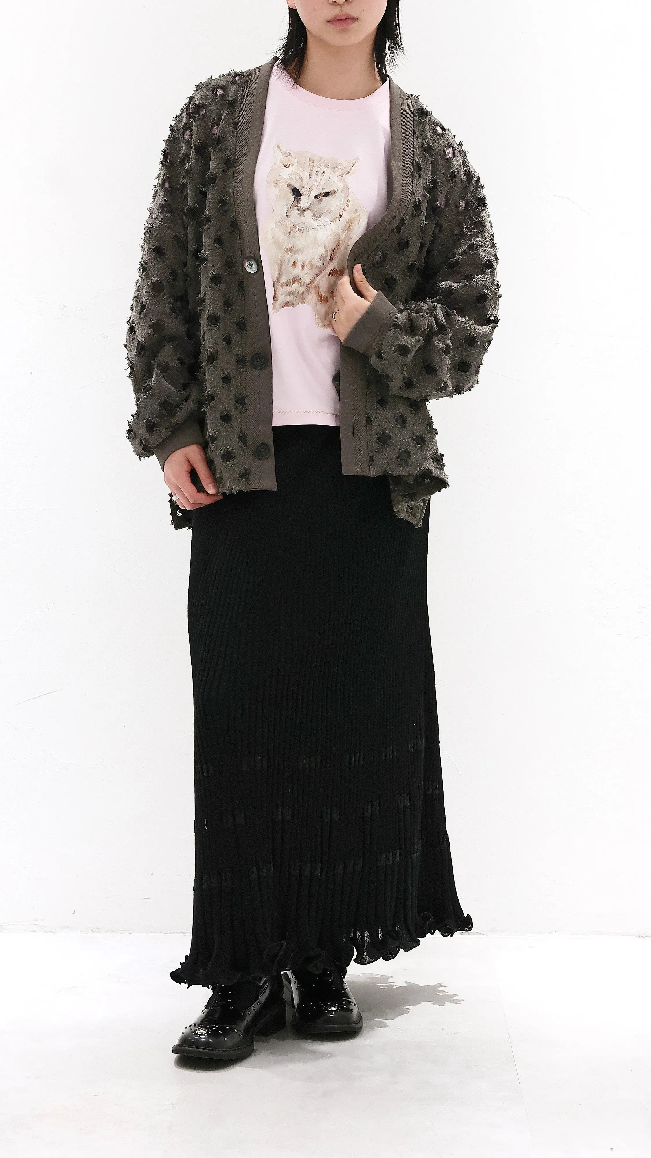 Fancy Jersey Cardigan sold by INITIAL Fashion product image thumbnail 5