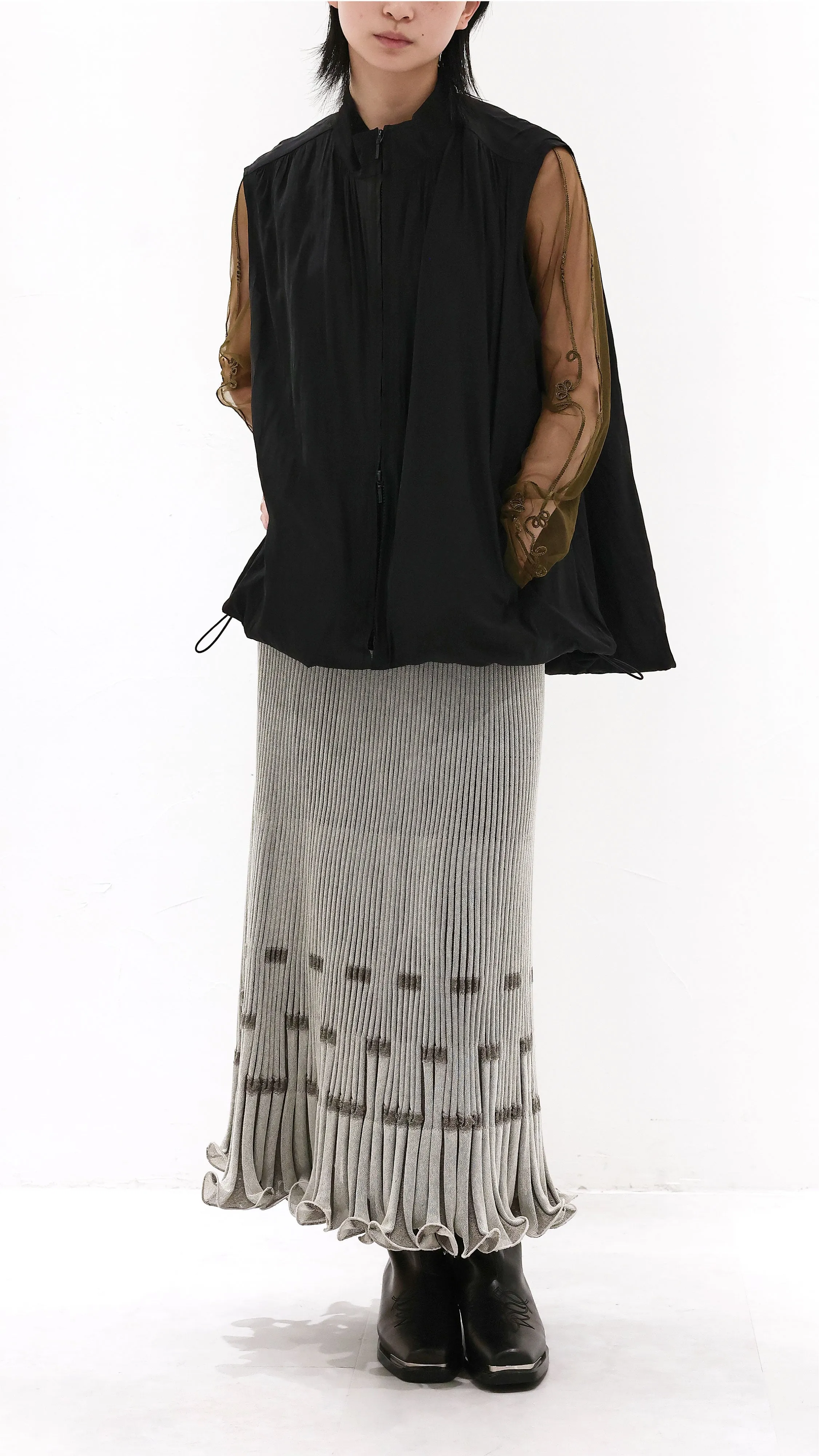 Zip-up Vest sold by INITIAL Fashion product image thumbnail 5