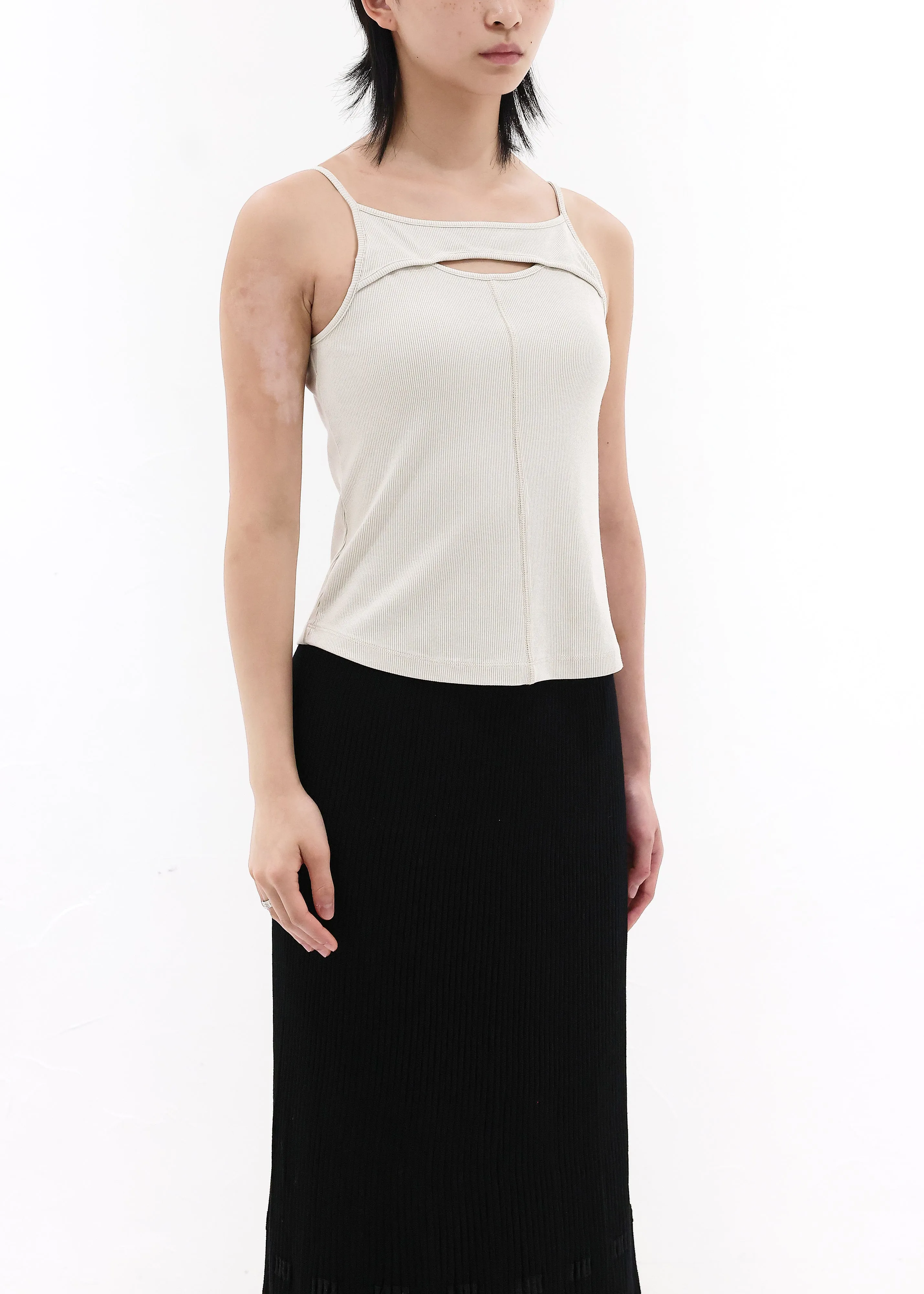 Cut Out Tanktop sold by INITIAL Fashion product image thumbnail 2