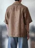 Jacquard Open Collar Shirt sold by INITIAL Fashion