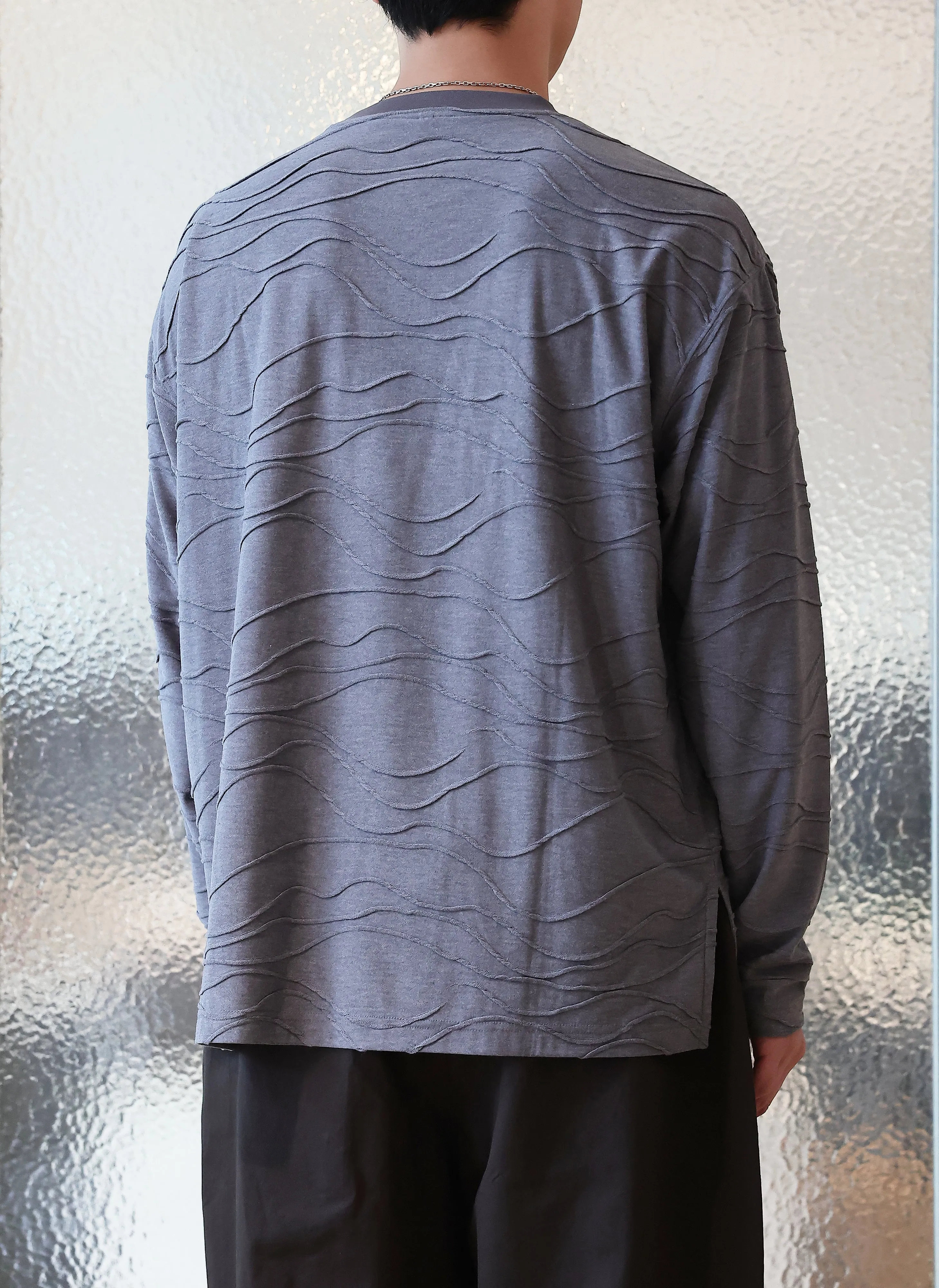 Long Sleeves Pocket Top sold by INITIAL Fashion product image thumbnail 2
