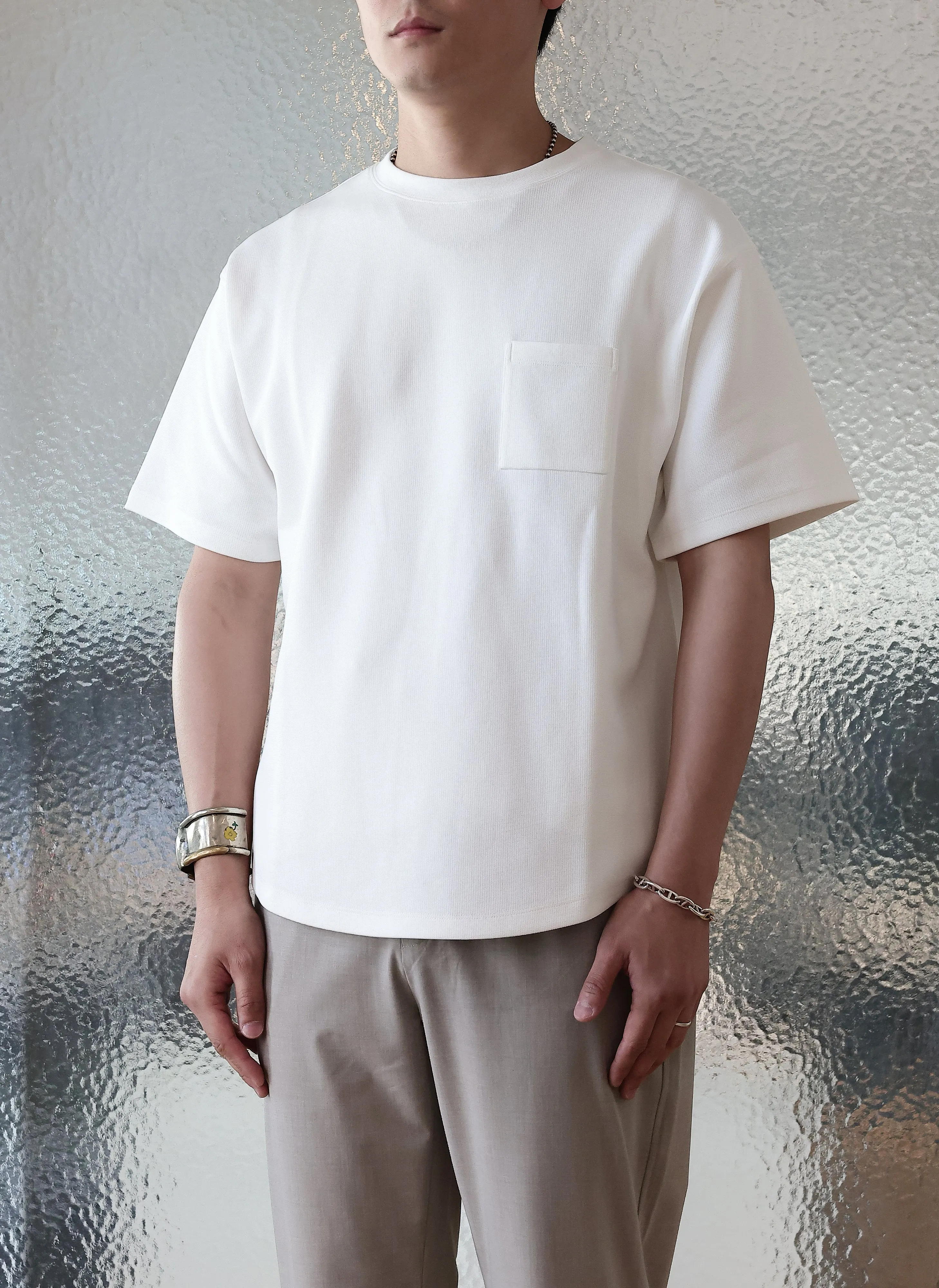 Waffle Pocket Top sold by INITIAL Fashion