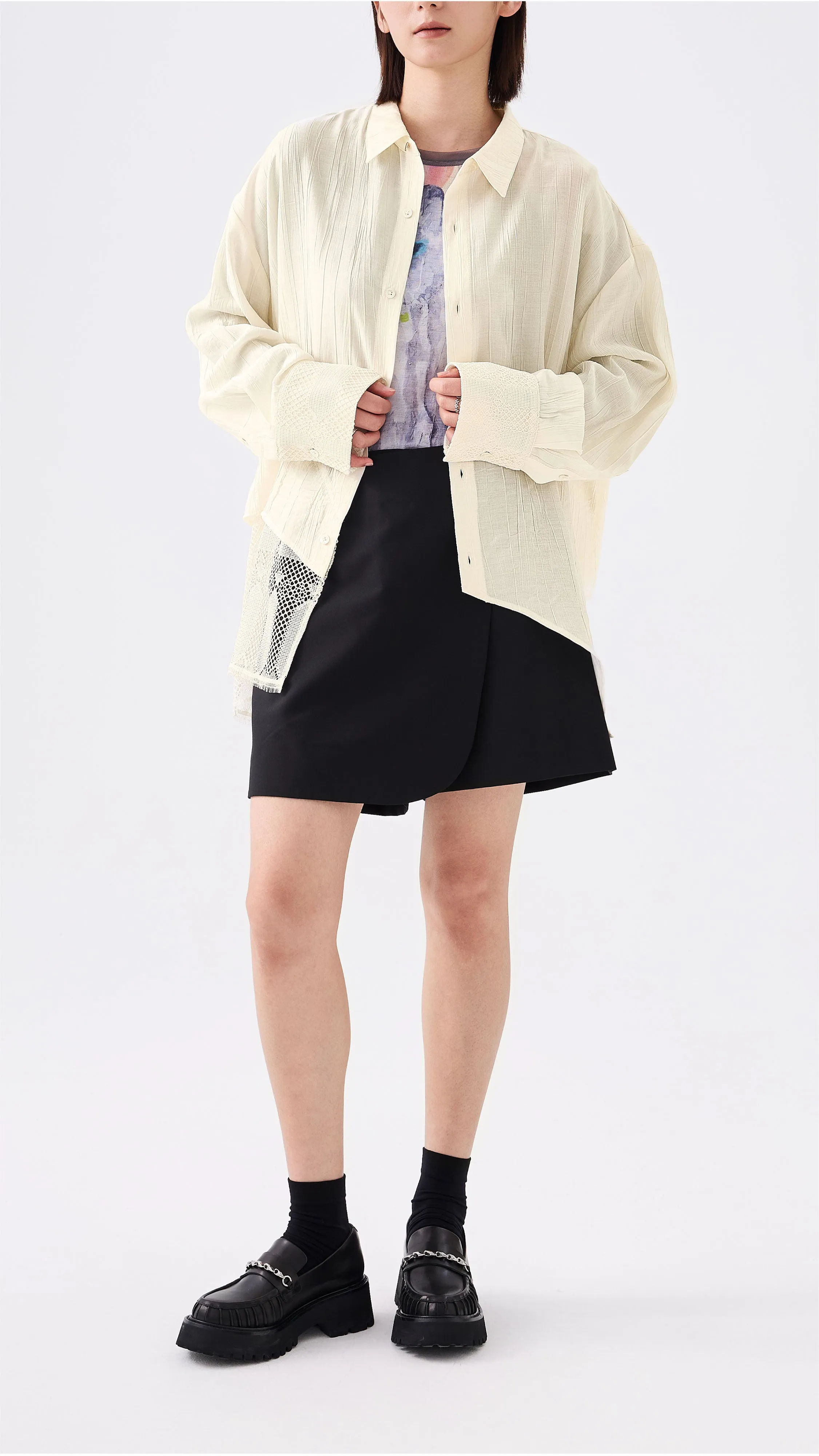 Shirt with Lace Detail sold by INITIAL Fashion product image thumbnail 4