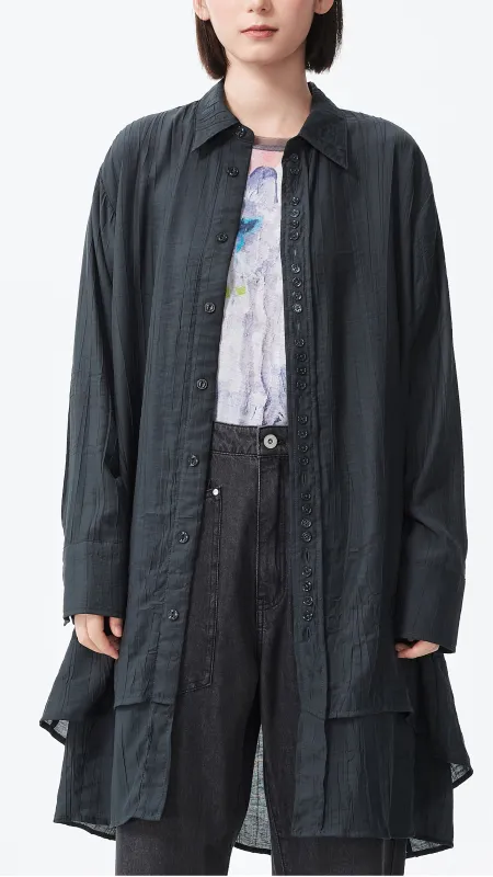 Crinkle Shirt sold by INITIAL Fashion