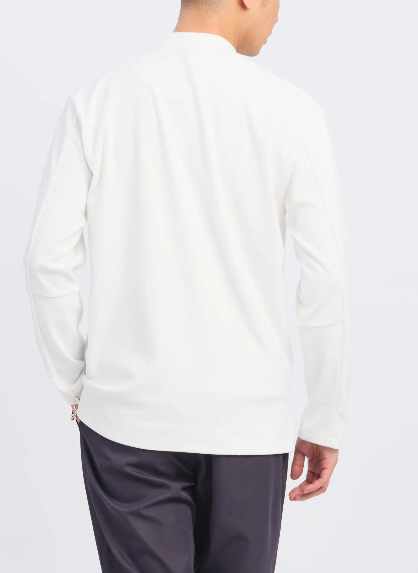 Mercerized Cotton Mock Neck Tee (T-05) sold by INITIAL Fashion product image thumbnail 5