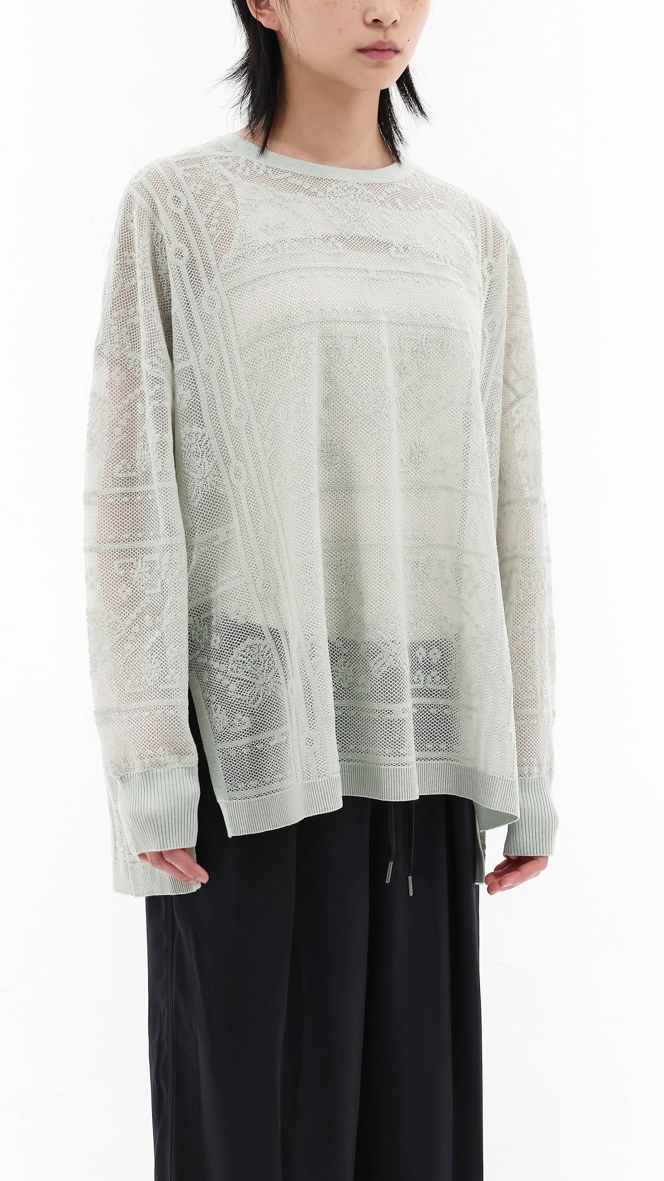 Oversized Lace Pullover sold by INITIAL Fashion product image thumbnail 2
