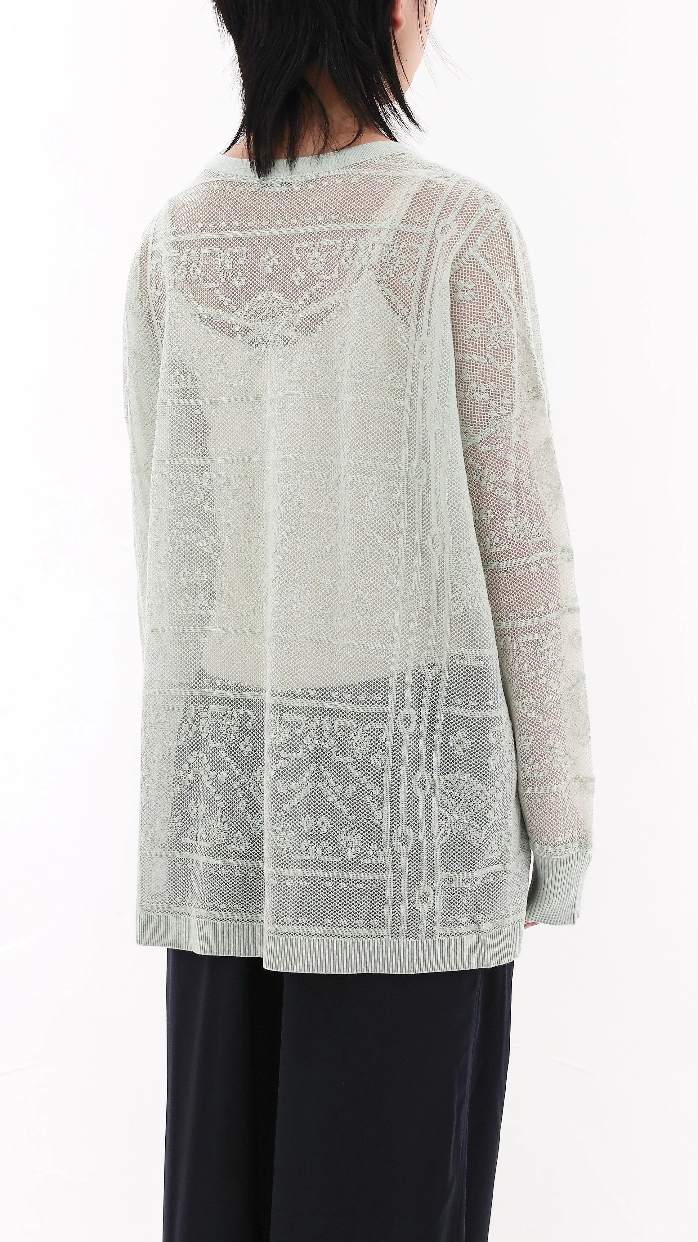Oversized Lace Pullover sold by INITIAL Fashion product image thumbnail 3