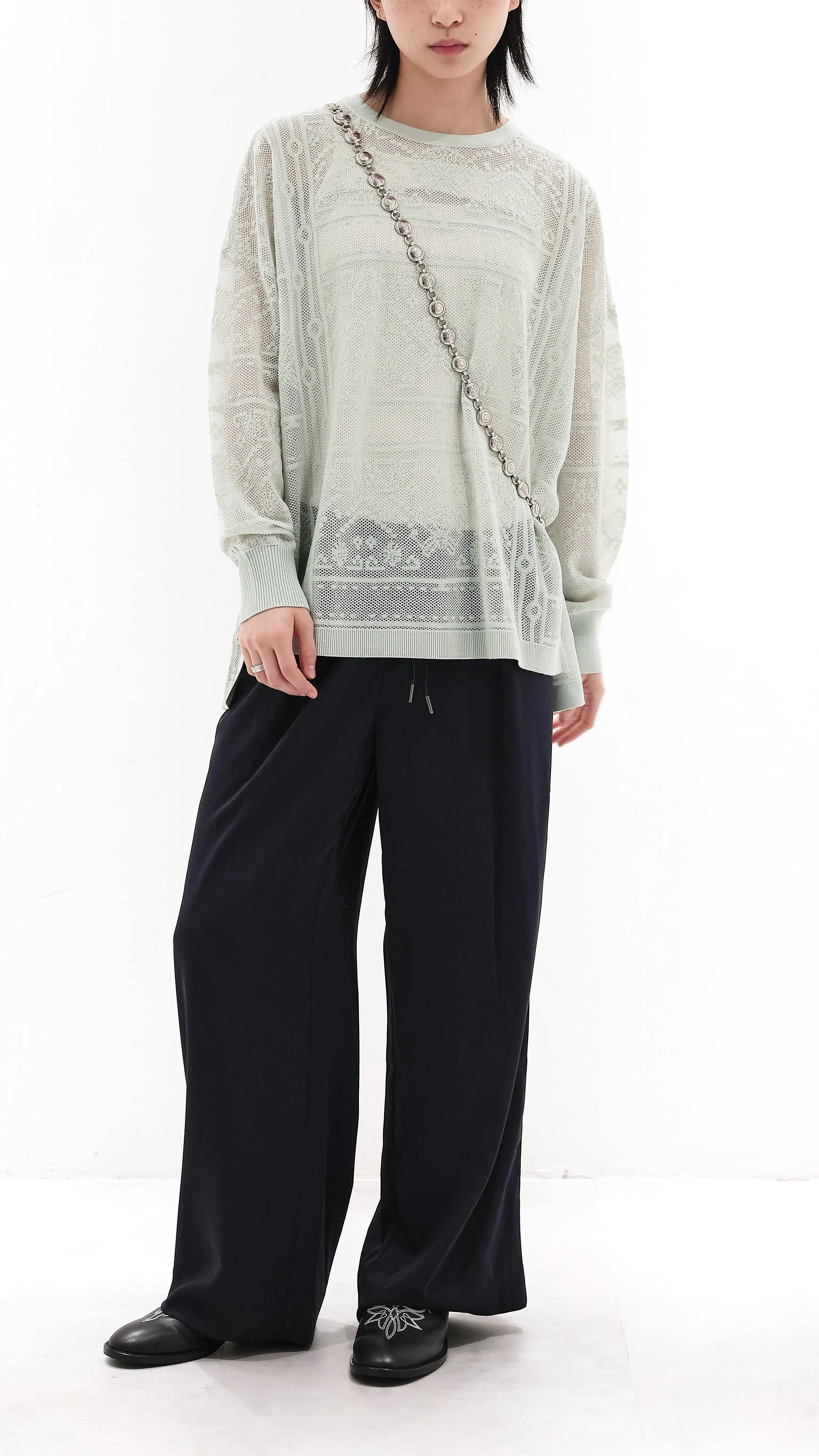 Oversized Lace Pullover sold by INITIAL Fashion product image thumbnail 5