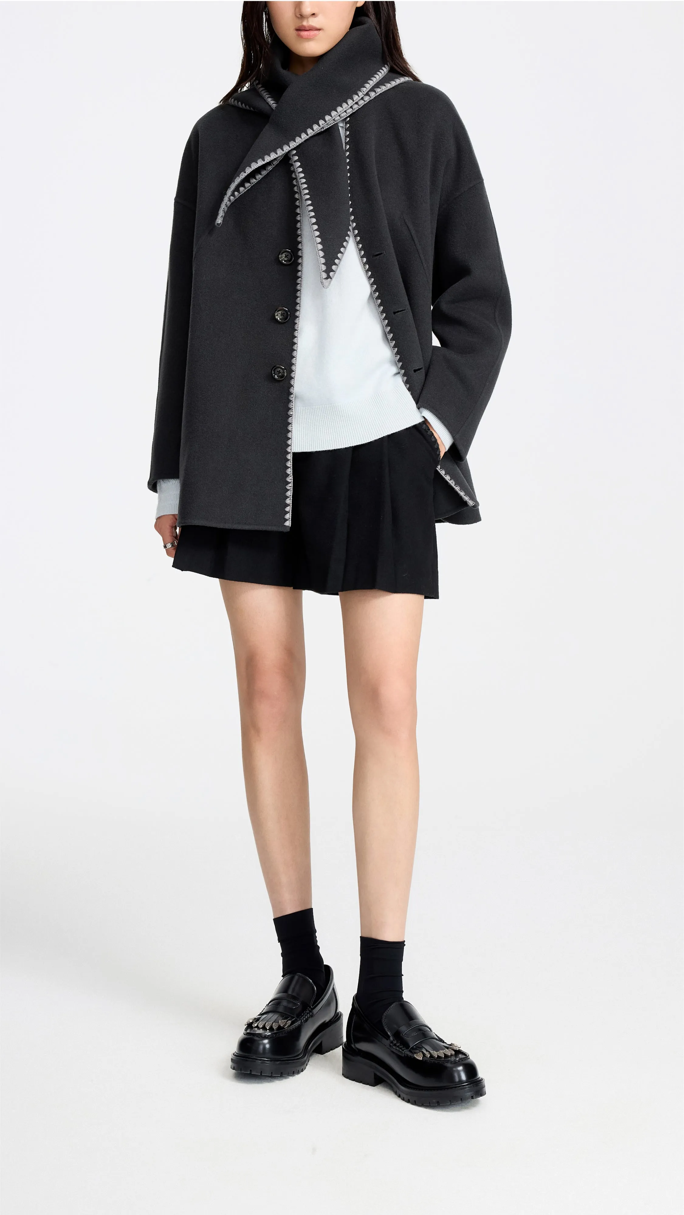 Woolen Shorts sold by INITIAL Fashion product image thumbnail 5