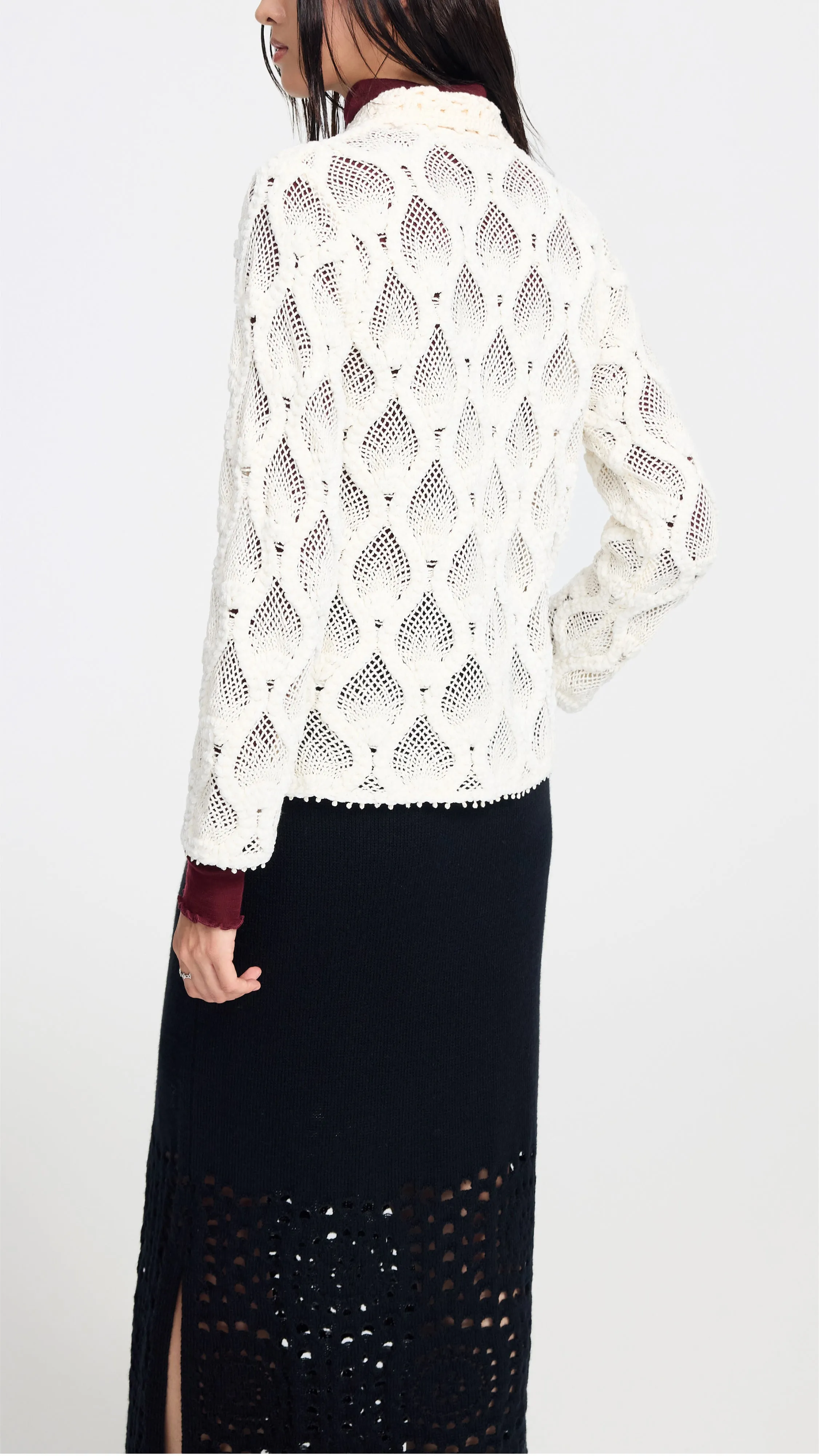 Crochet Cardigan sold by INITIAL Fashion product image thumbnail 3