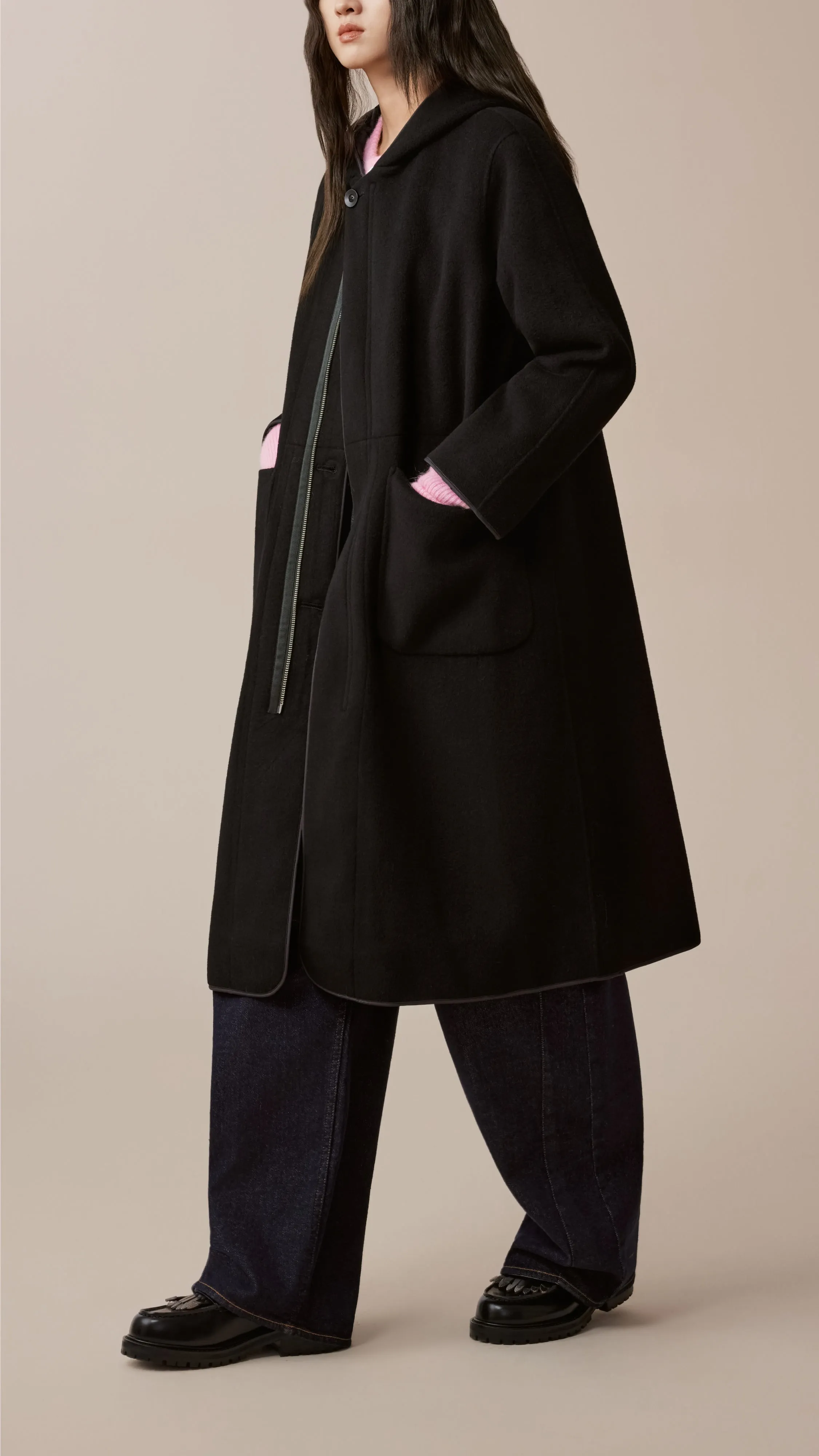 Two Sides Double Face Coat sold by INITIAL Fashion product image thumbnail 2