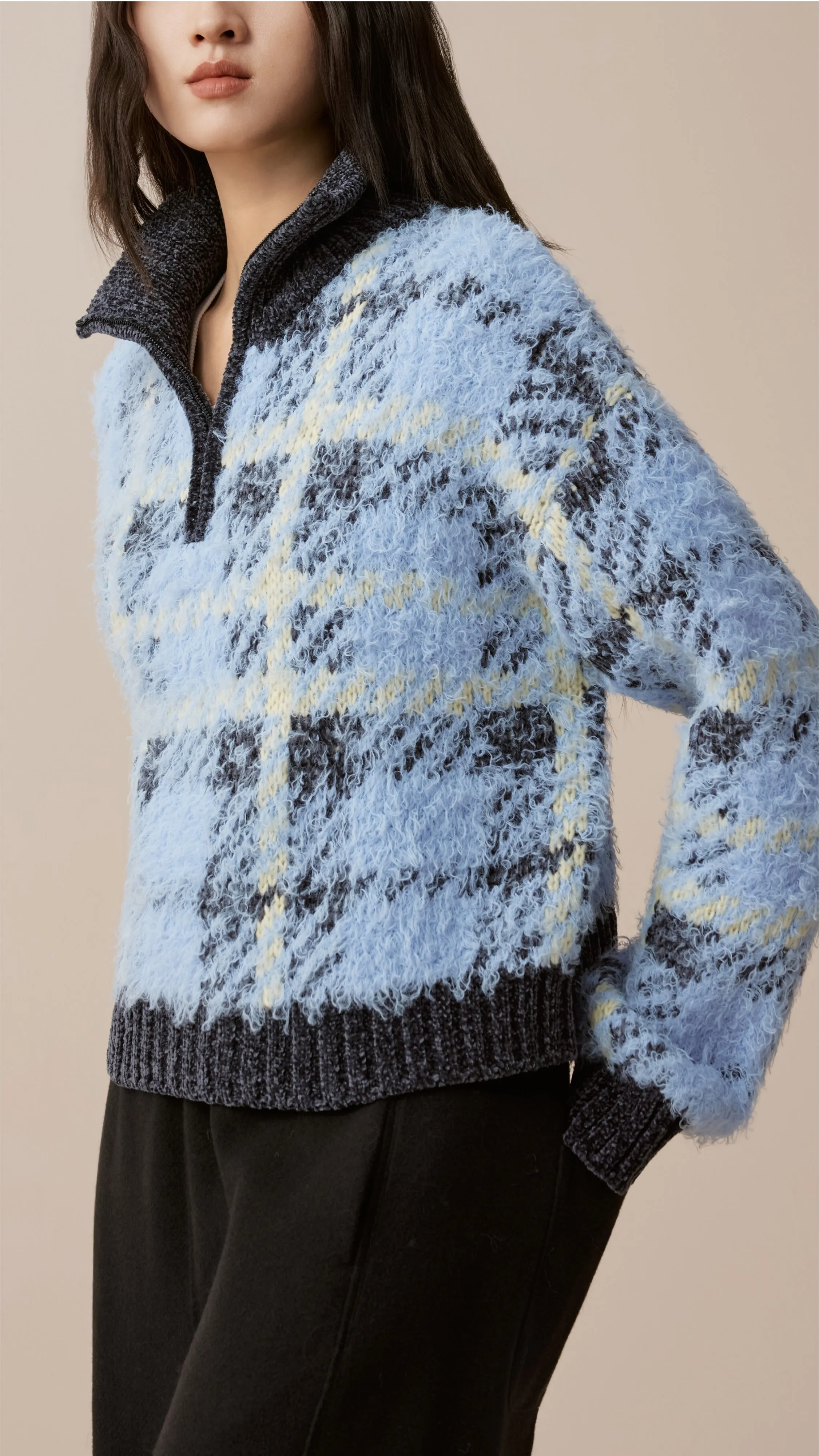 Checked Pullover sold by INITIAL Fashion product image thumbnail 5