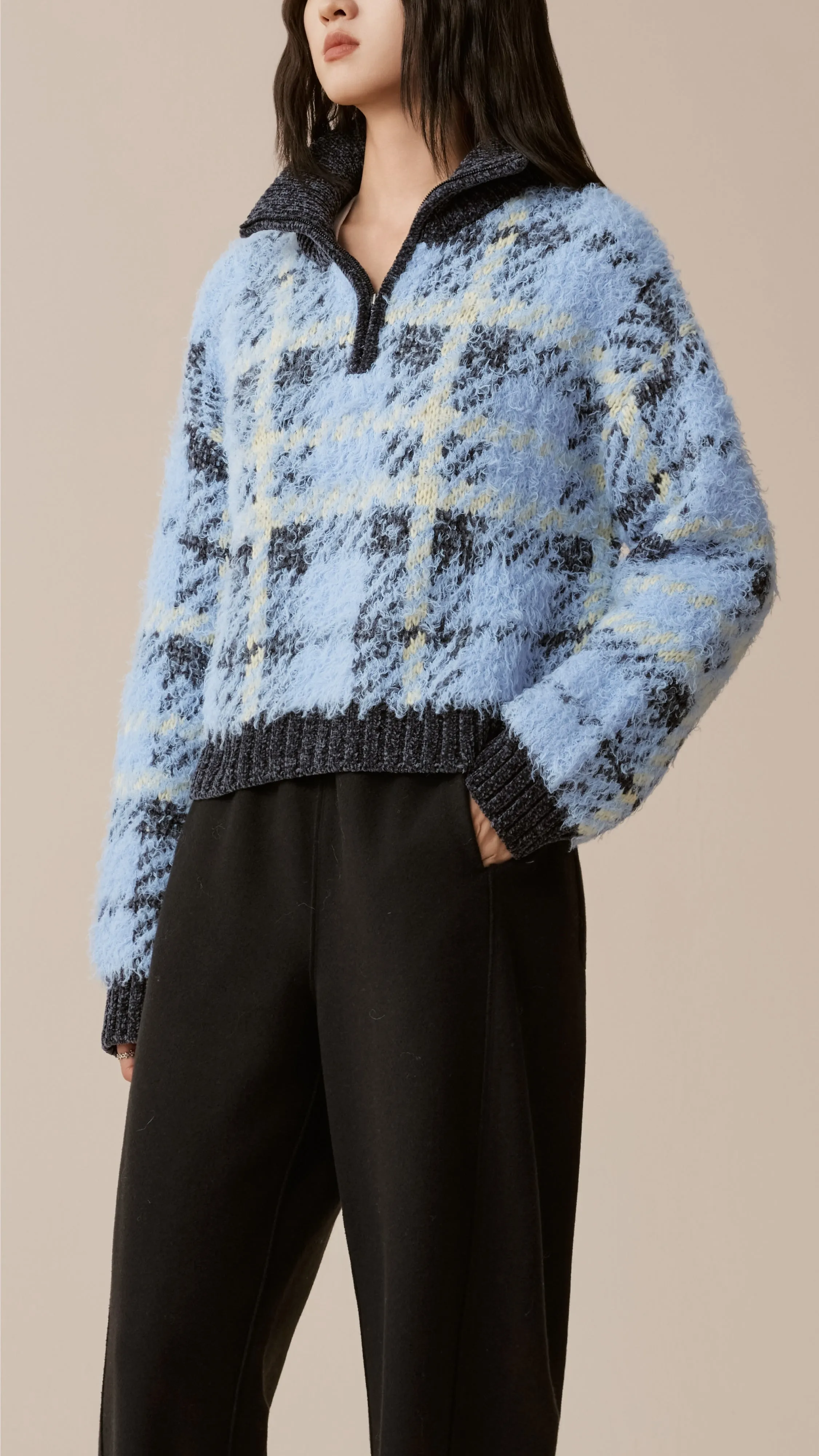 Checked Pullover sold by INITIAL Fashion product image thumbnail 2