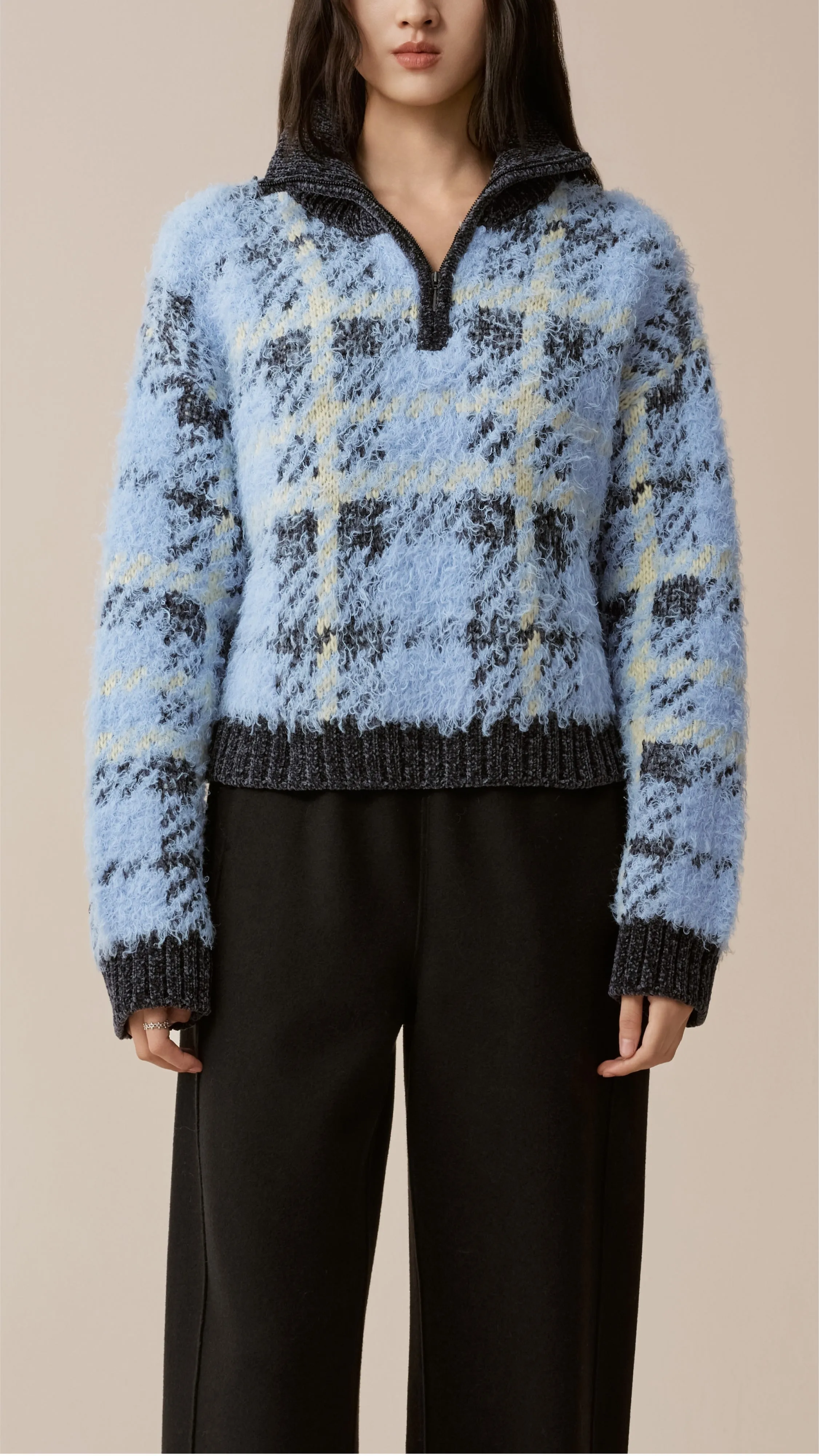 Checked Pullover sold by INITIAL Fashion