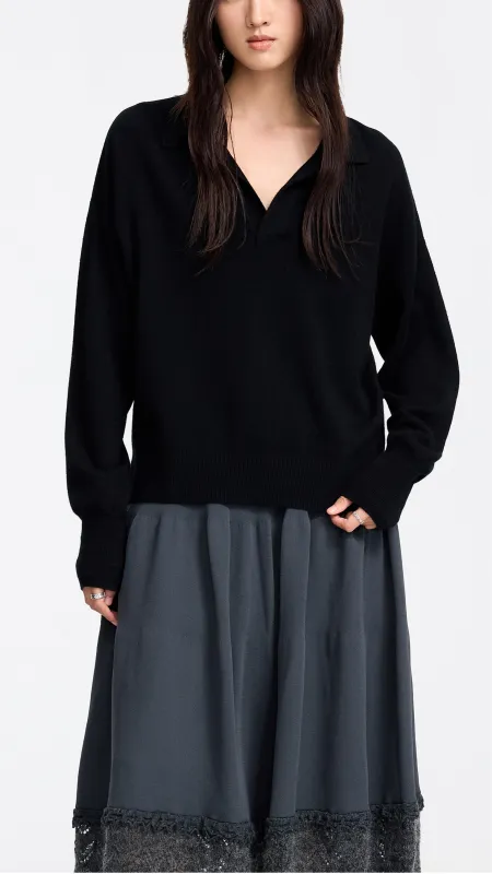 Knit Polo sold by INITIAL Fashion