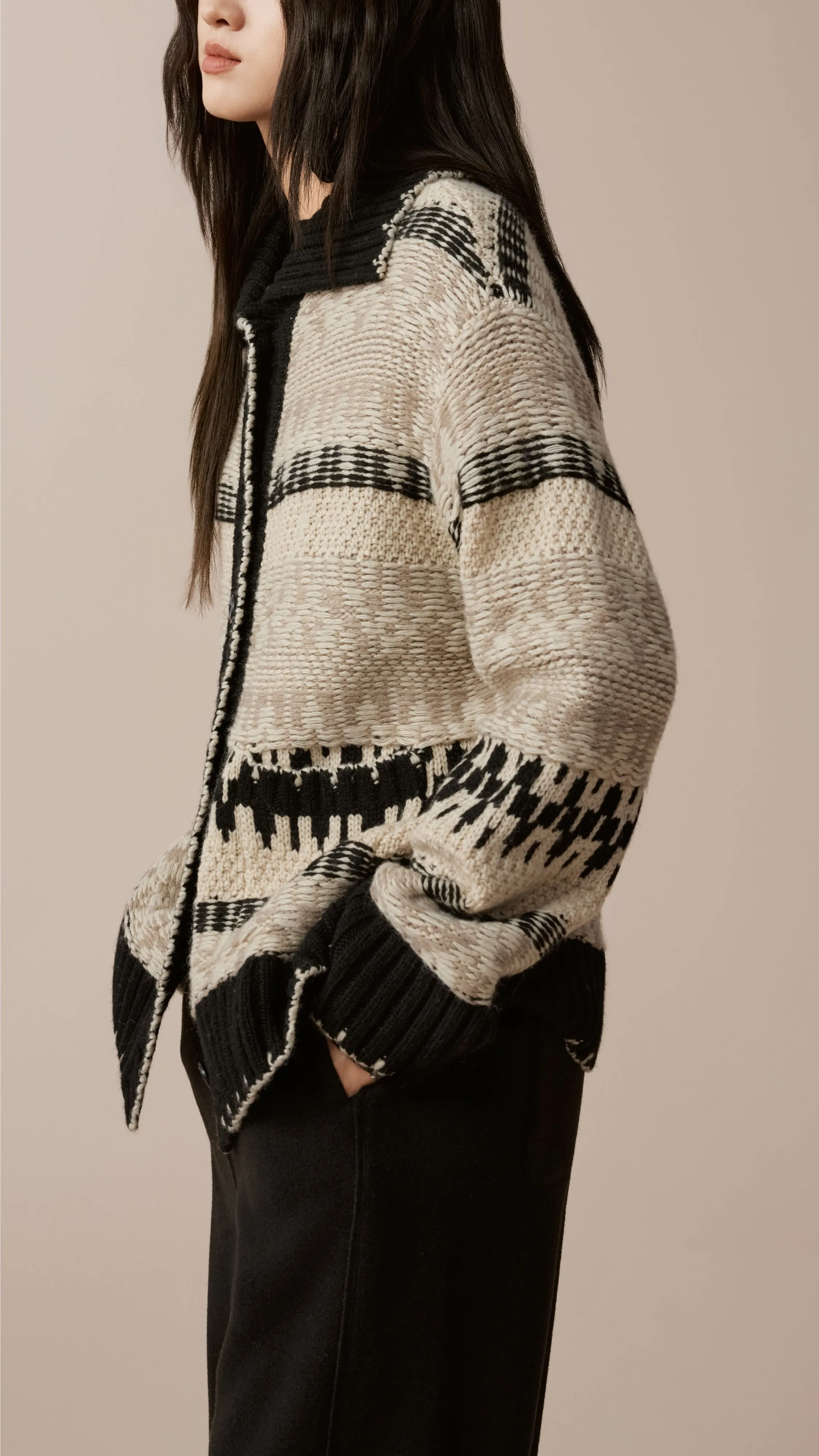 Fancy Yarn Cardigan sold by INITIAL Fashion product image thumbnail 2