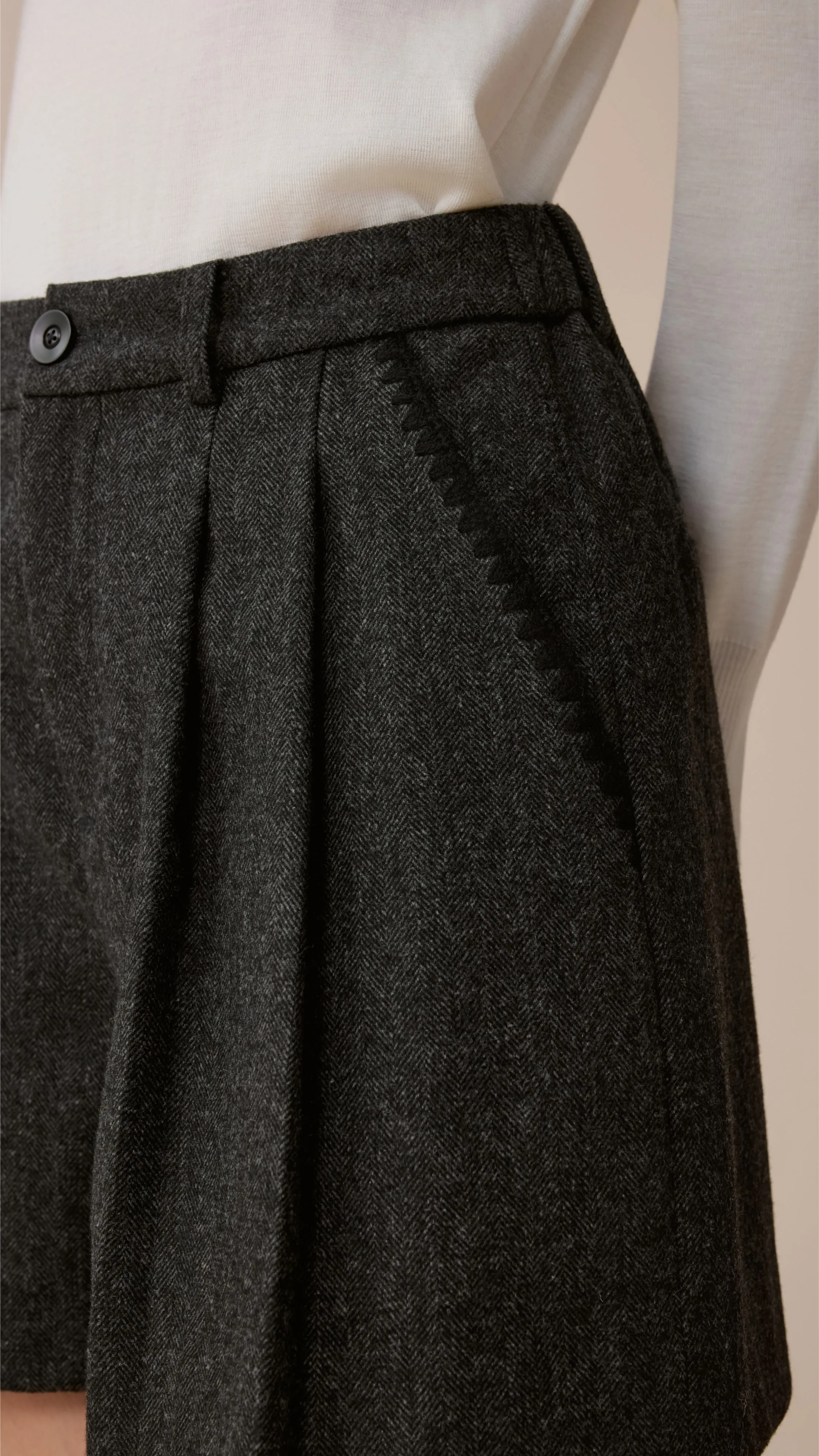 Woolen Shorts sold by INITIAL Fashion product image thumbnail 5