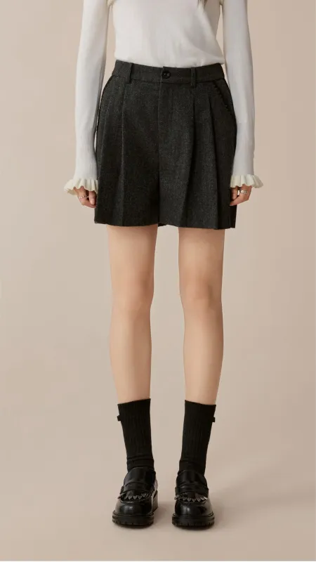 Woolen Shorts sold by INITIAL Fashion