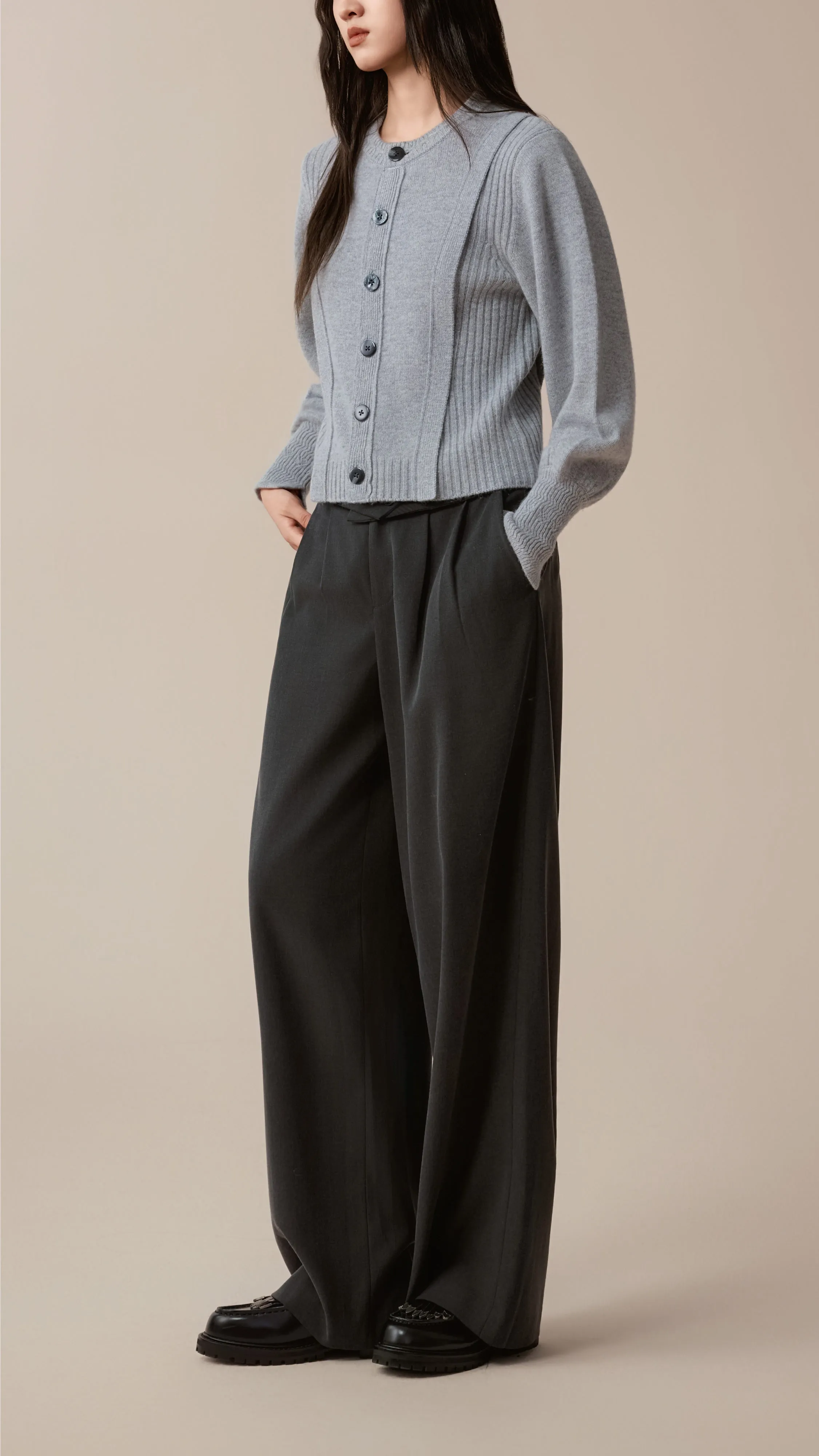 Waisted Cardigan sold by INITIAL Fashion product image thumbnail 5