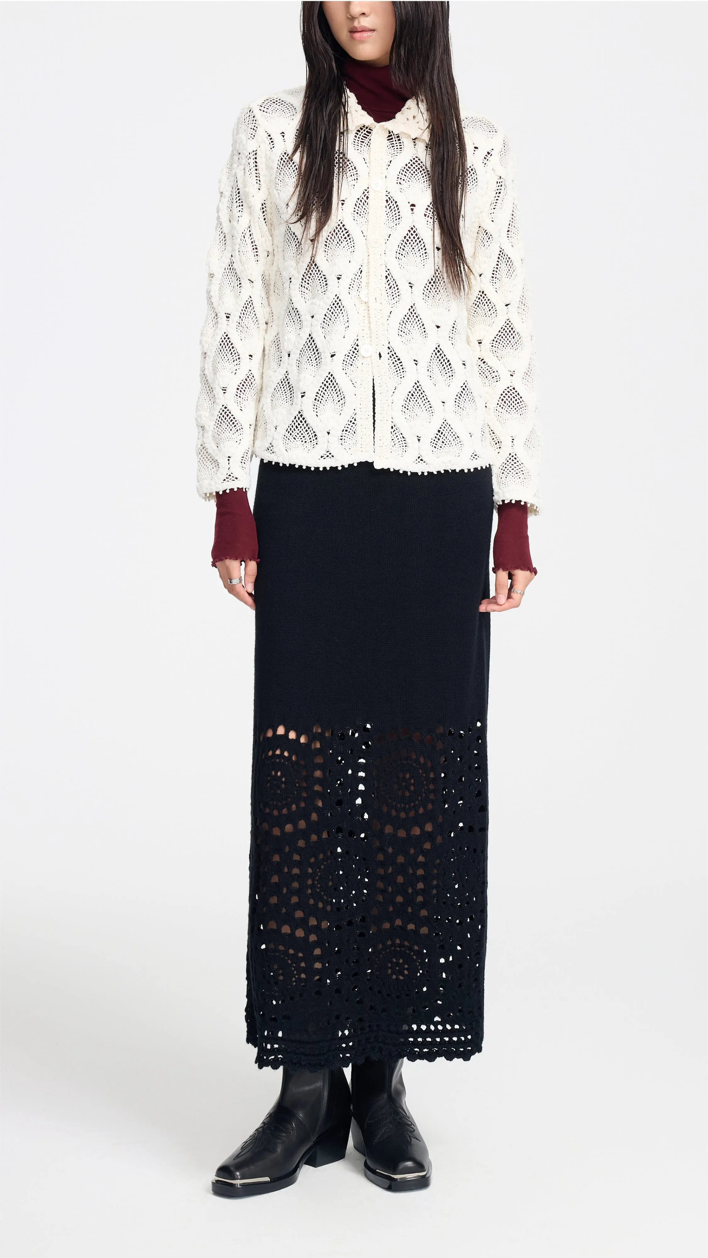 Turtle Neck Slim Cut Top sold by INITIAL Fashion product image thumbnail 5