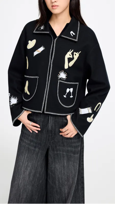 Souvenir Jacket sold by INITIAL Fashion
