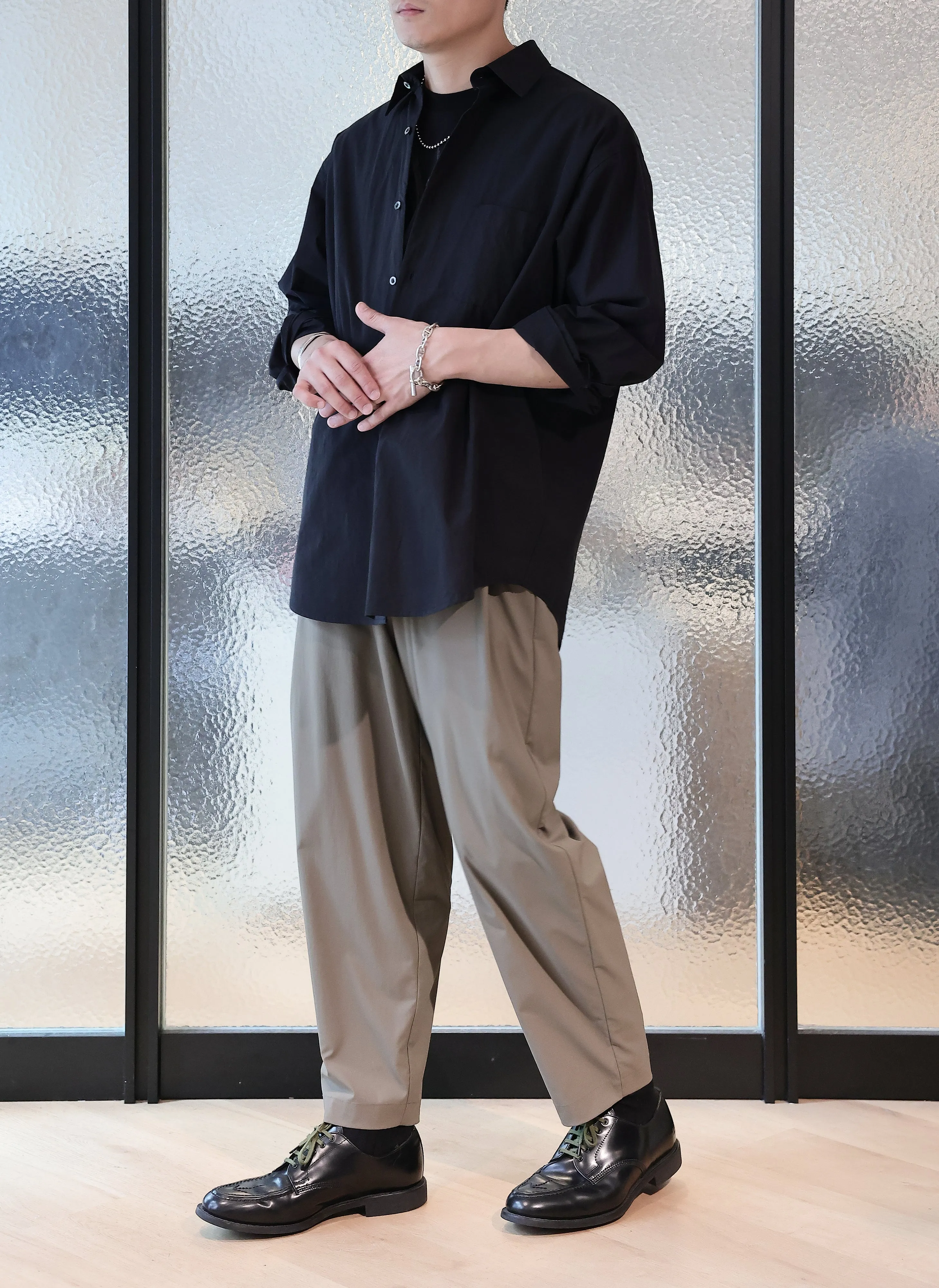 Ripstop Ankle Tapered Pants sold by INITIAL Fashion product image thumbnail 4