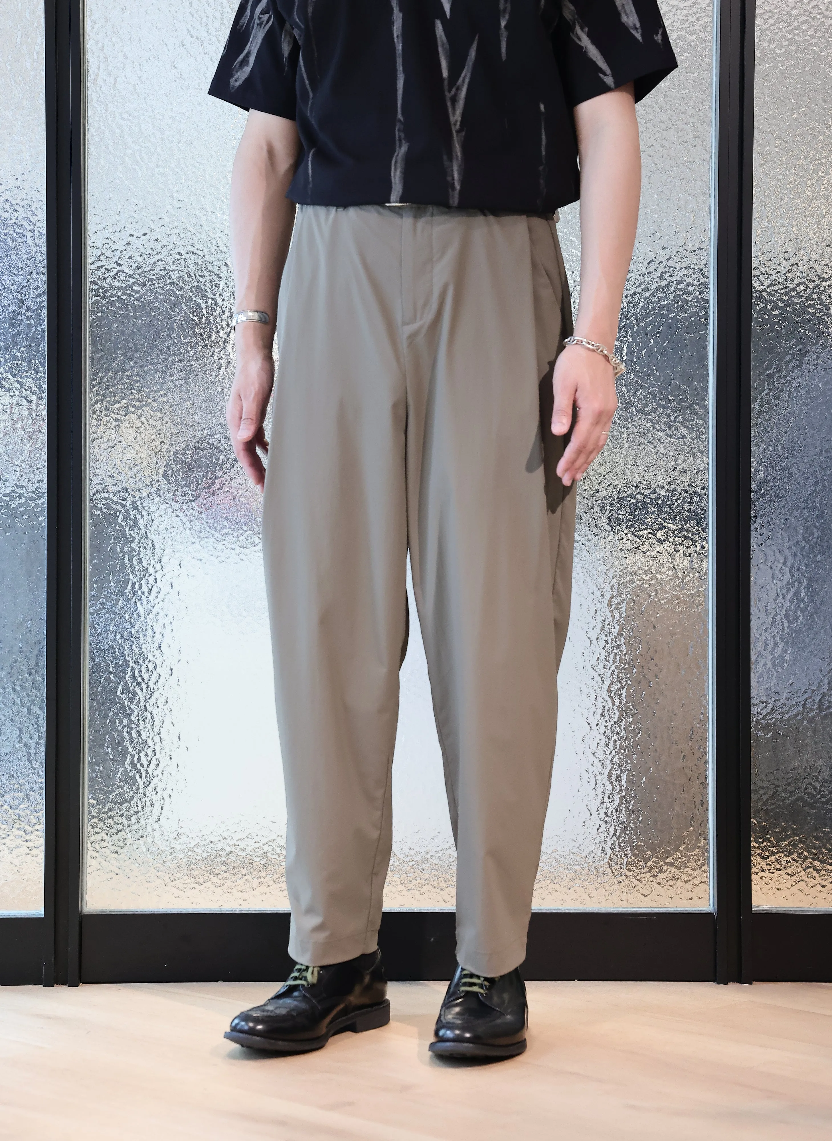 Ripstop Ankle Tapered Pants sold by INITIAL Fashion