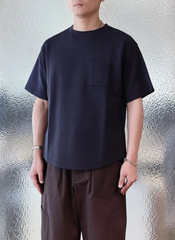 Waffle Pocket Top sold by INITIAL Fashion