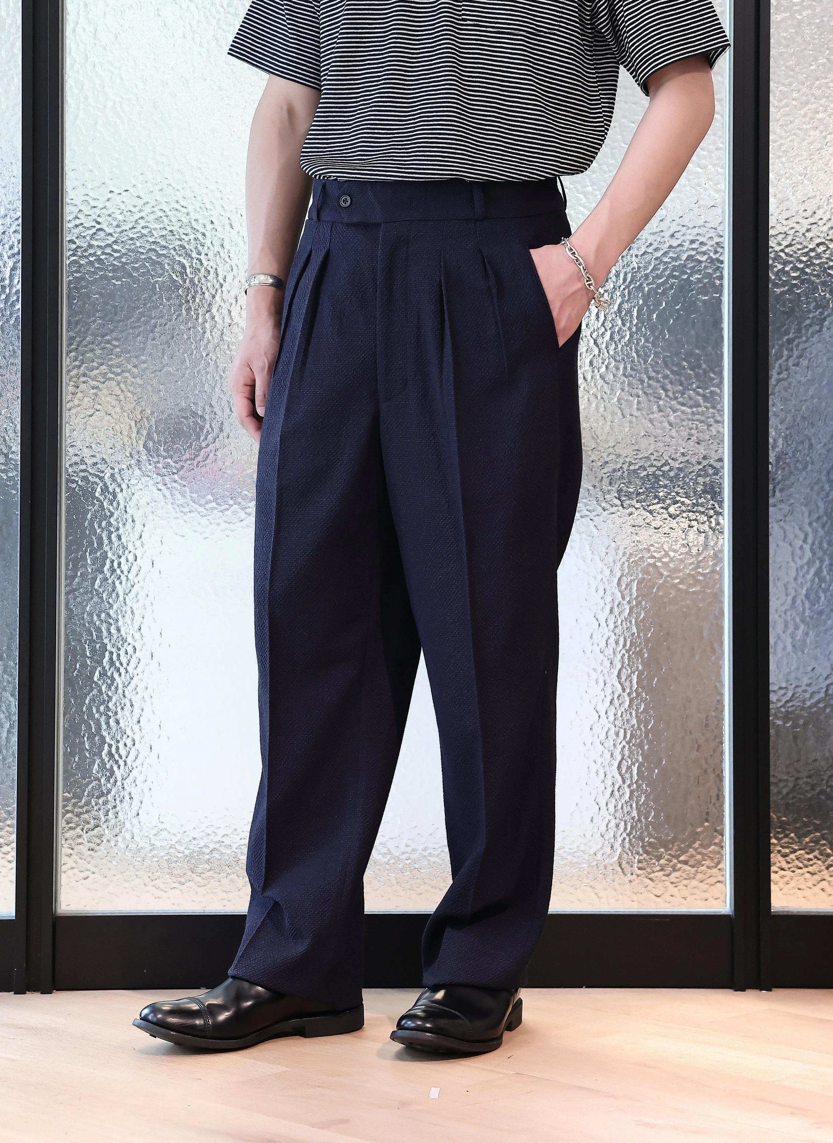 Marzotto Pleated Suit Pants sold by INITIAL Fashion product image thumbnail 3