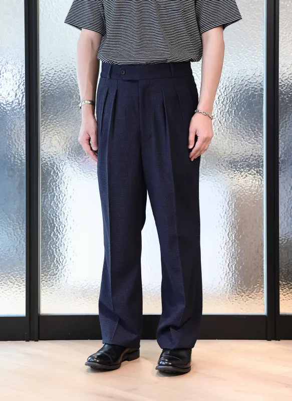 Marzotto Pleated Suit Pants sold by INITIAL Fashion