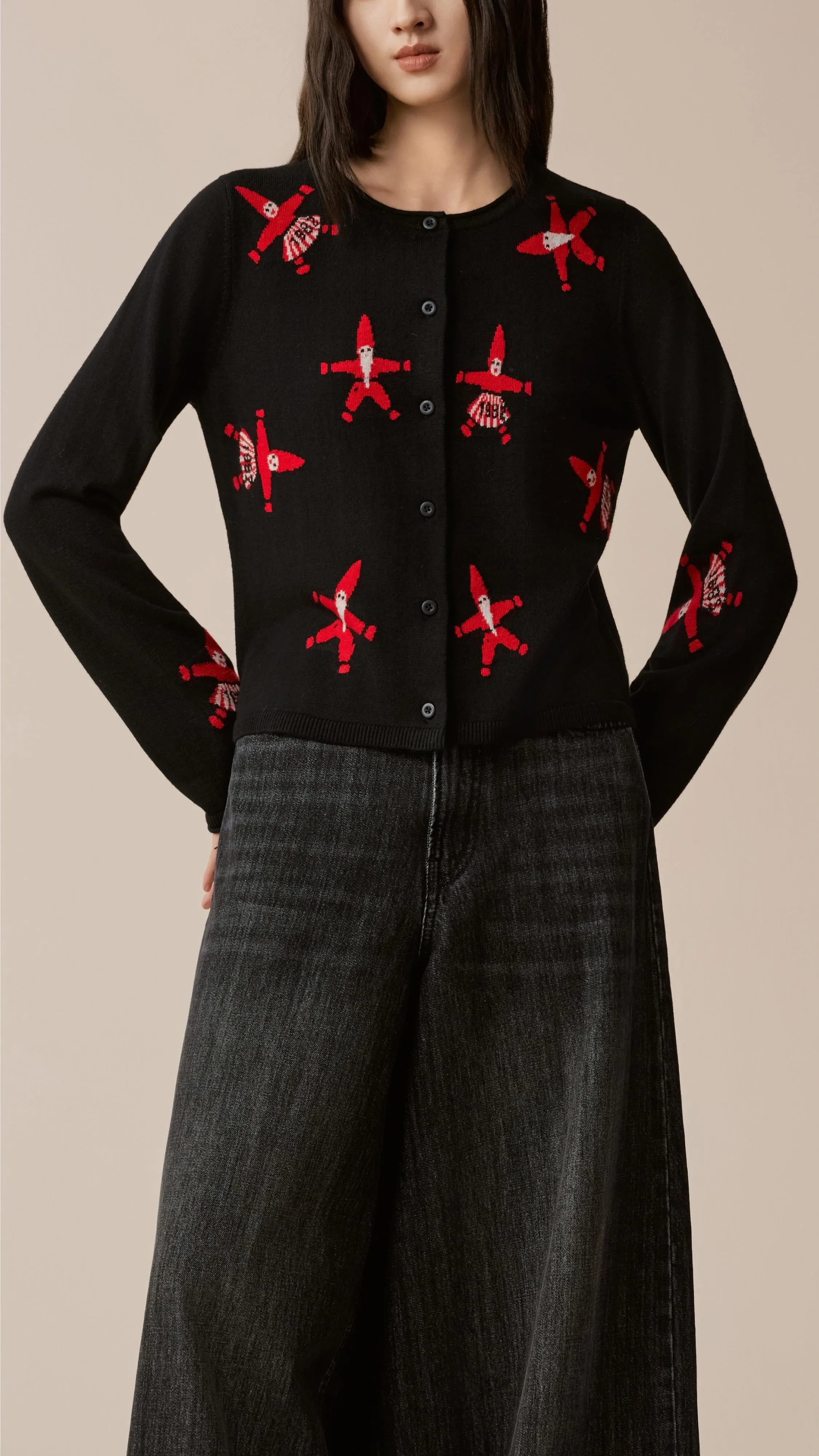 Pattern Cardigan sold by INITIAL Fashion product image thumbnail 2