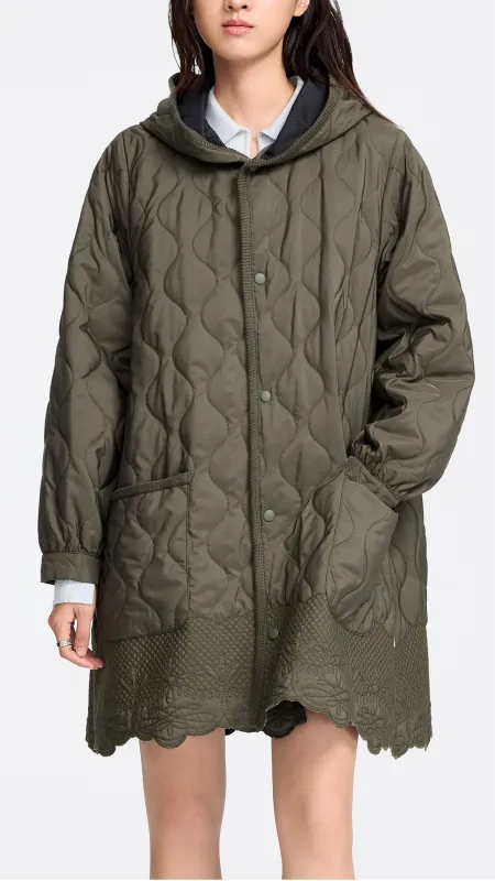 Reversible Quilted Coat sold by INITIAL Fashion