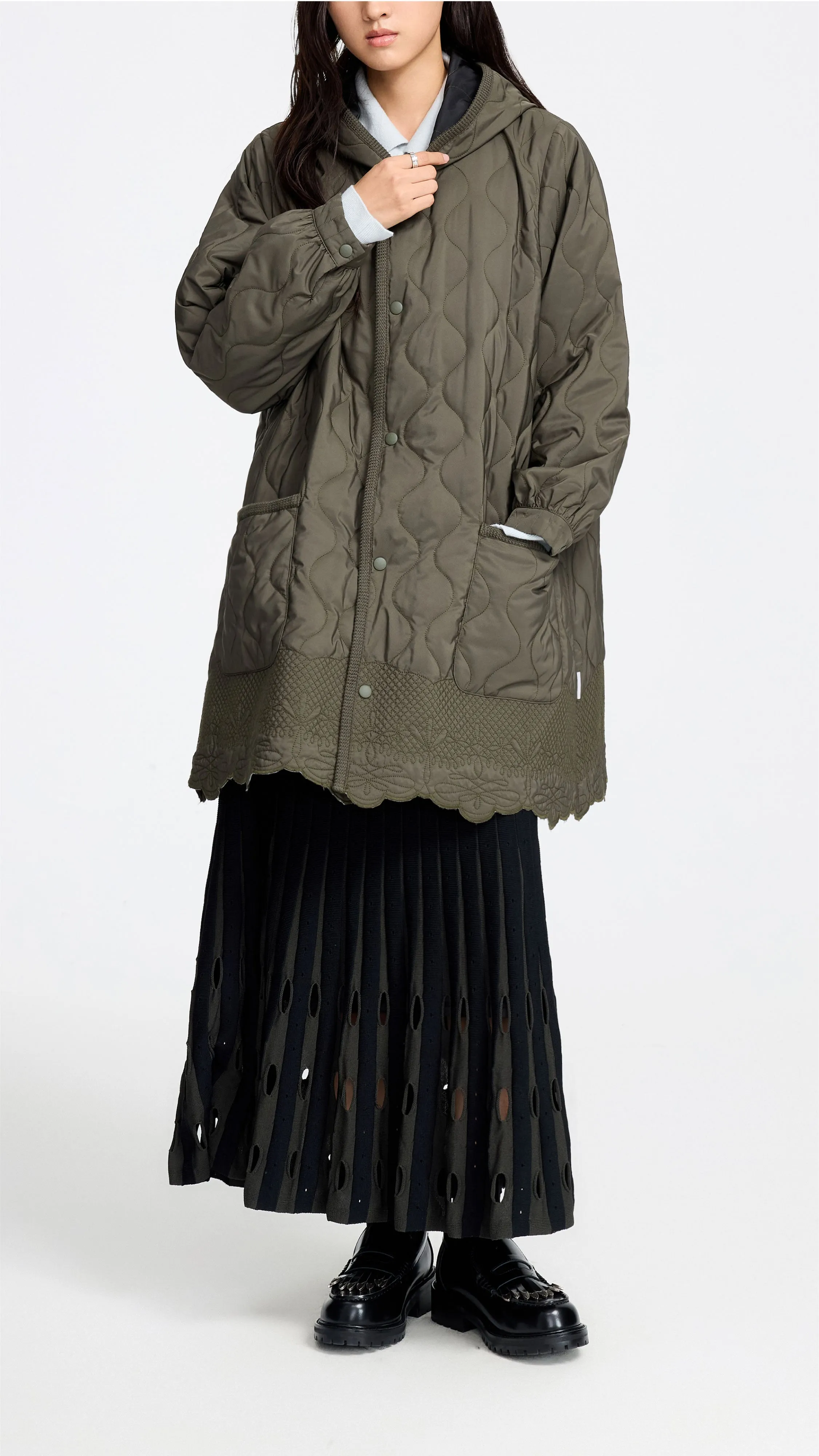 Reversible Quilted Coat sold by INITIAL Fashion product image thumbnail 5