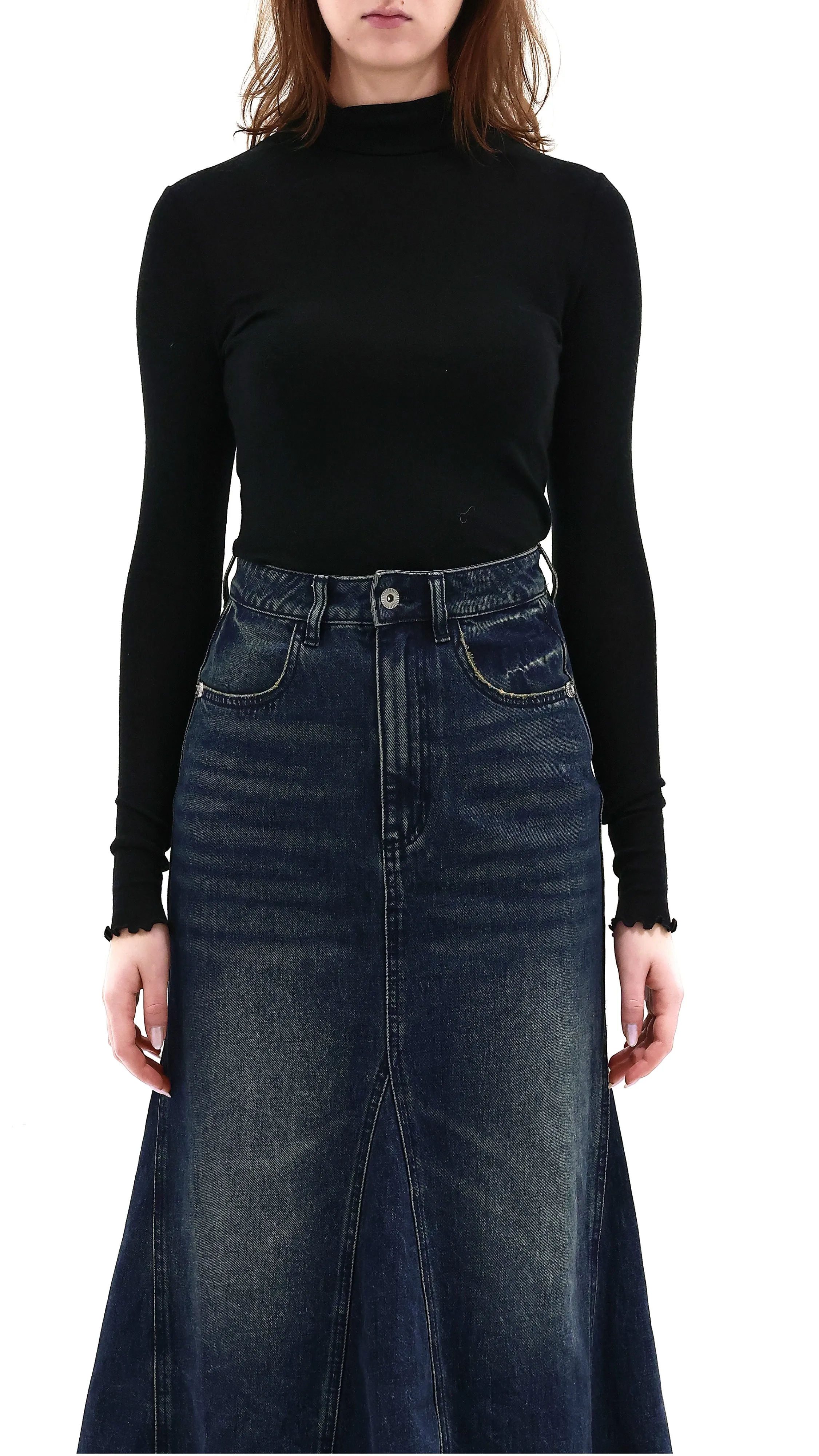 Turtle Neck Slim Cut Top sold by INITIAL Fashion product image thumbnail 2