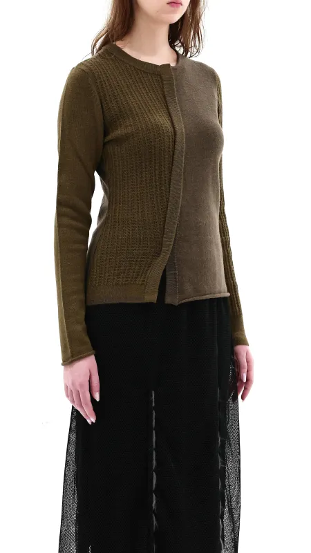 Patchwork Sweater made by INITIAL Fashion