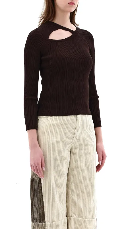 Cut Out Sweater sold by INITIAL Fashion
