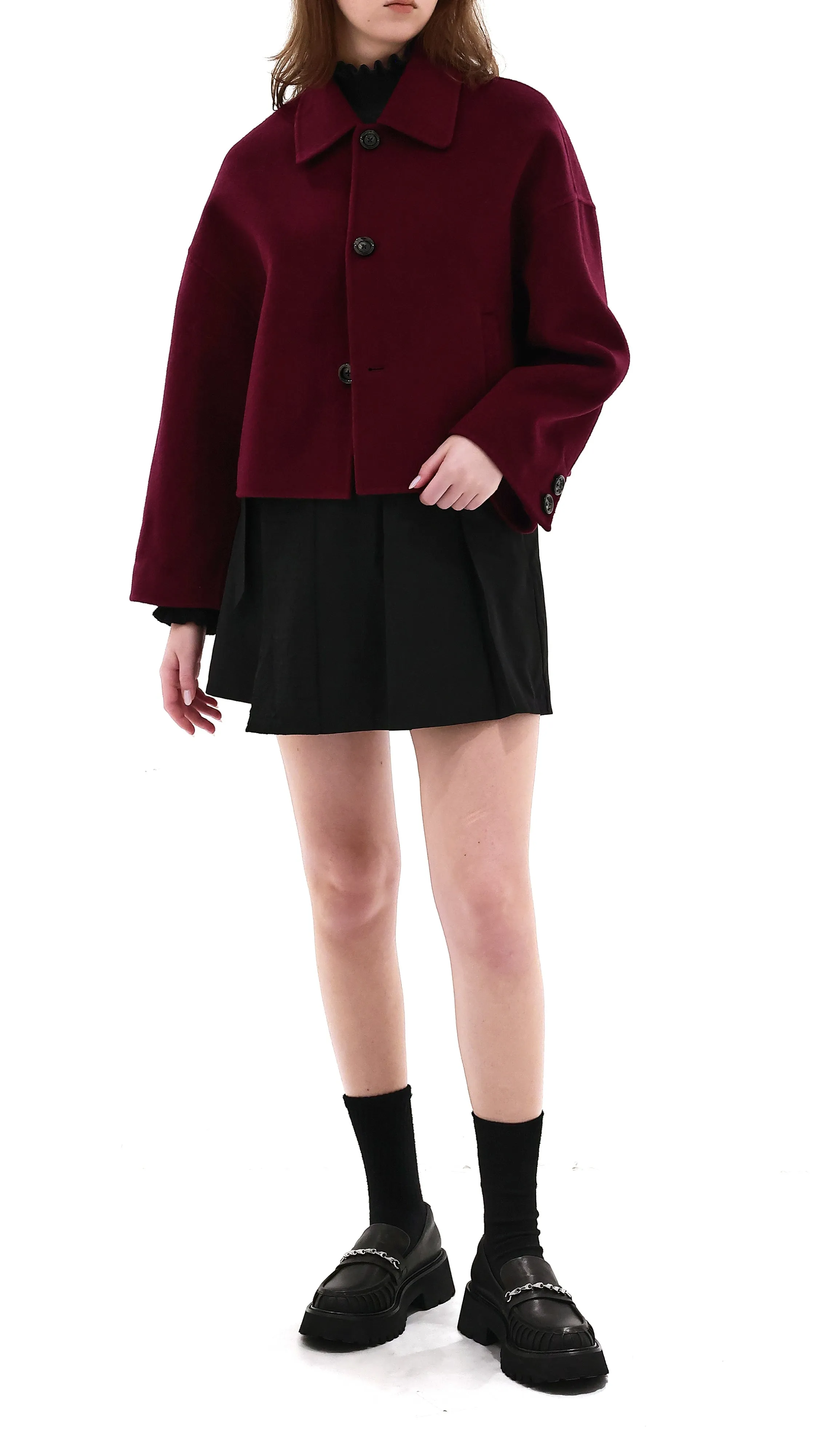 Short Wool Jacket sold by INITIAL Fashion product image thumbnail 4