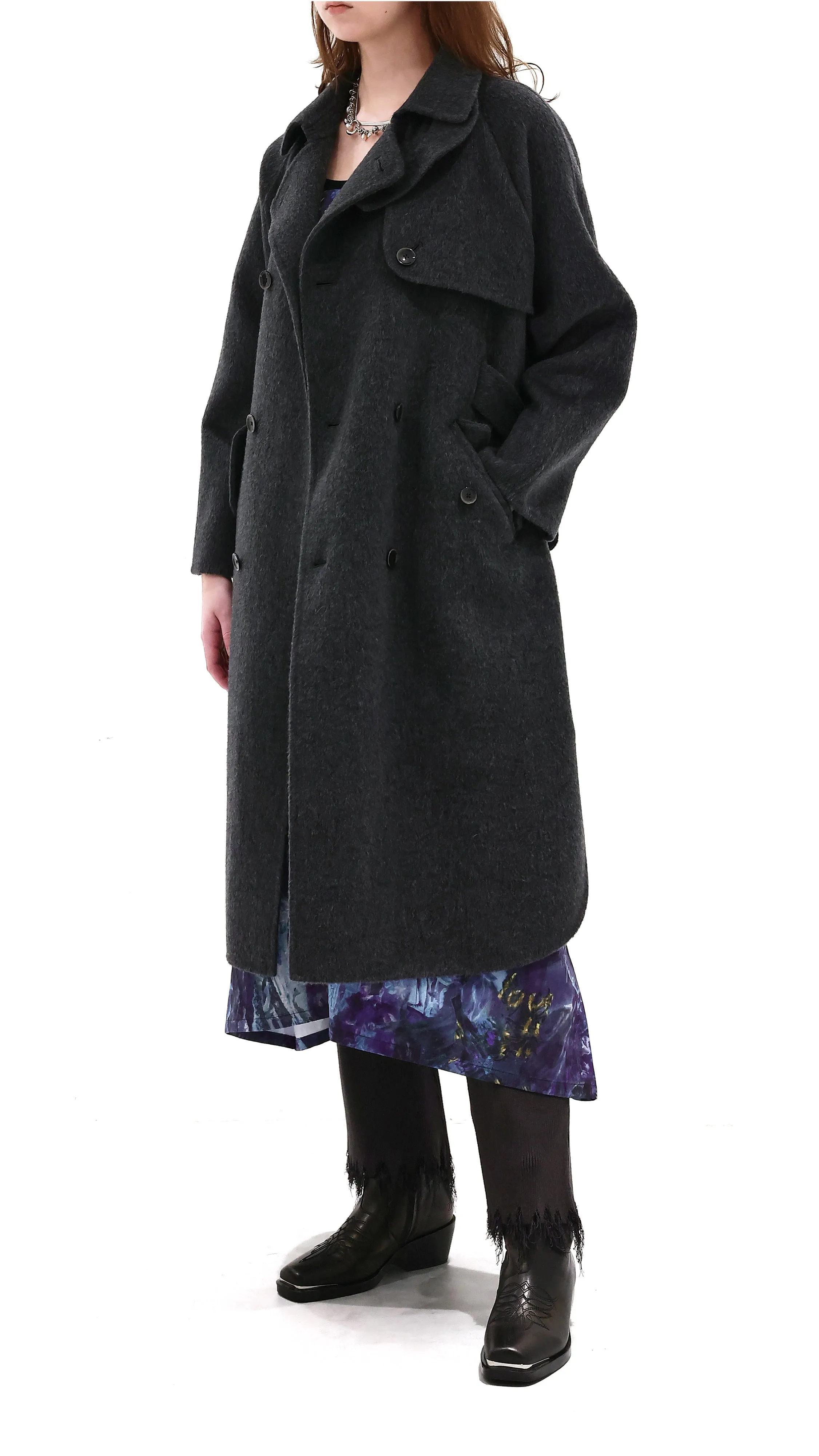 Wool Alpaca Long Coat sold by INITIAL Fashion product image thumbnail 2